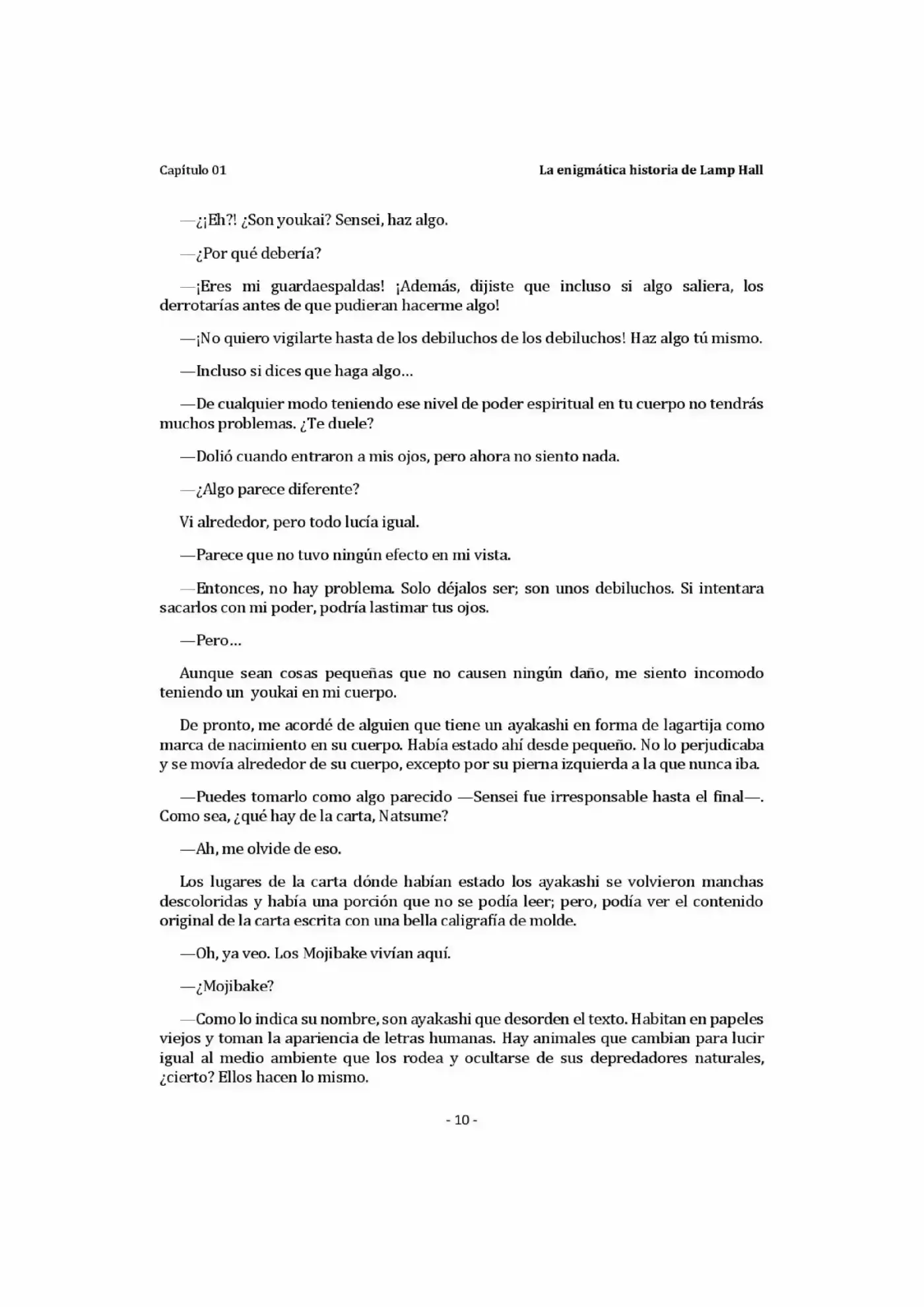 Natsume Yuujinchou Novela Ligera (Novela) - Capítulo 1 - Página 10 - LectorTMOo