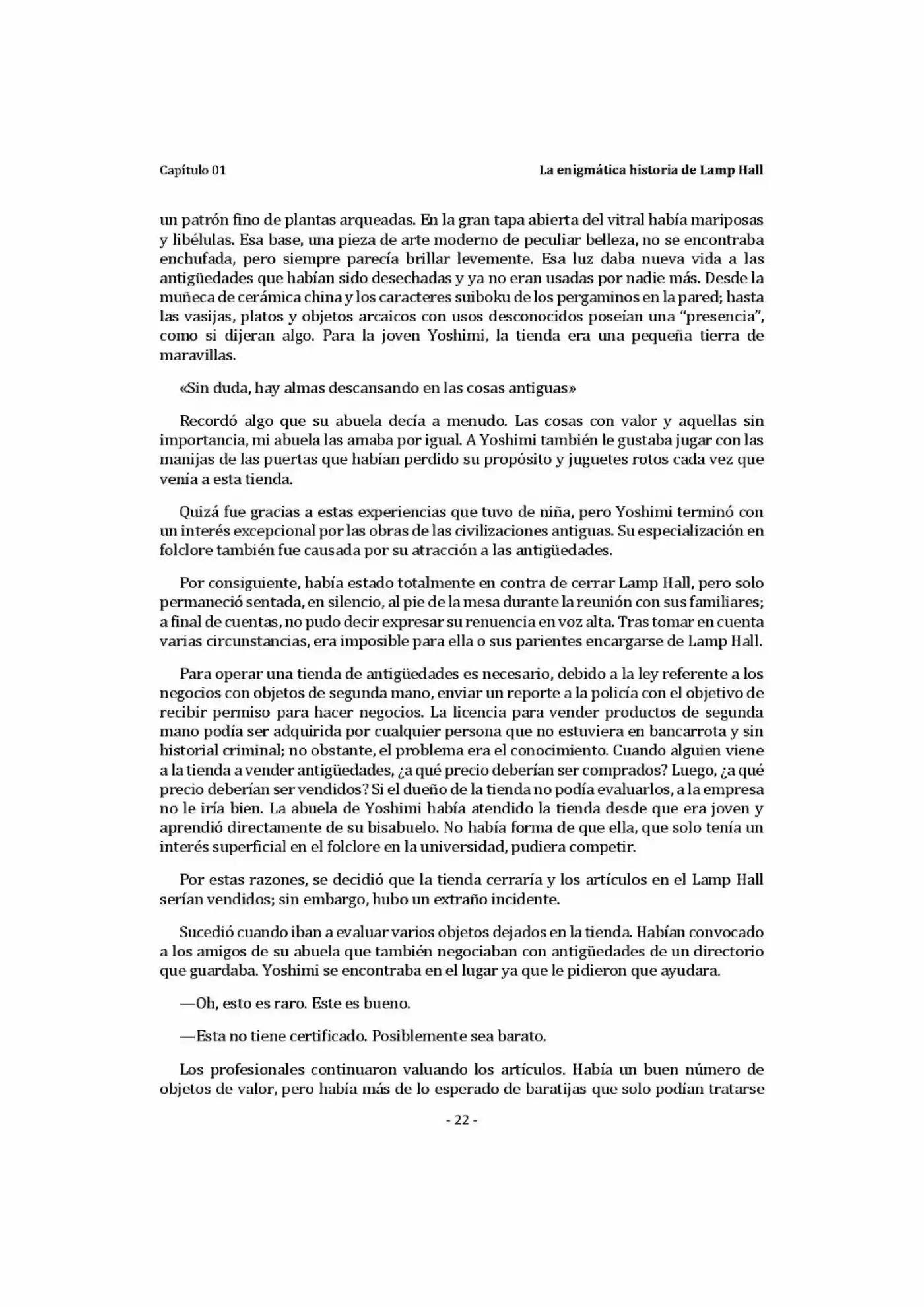Natsume Yuujinchou Novela Ligera (Novela) - Capítulo 1 - Página 22 - LectorTMOo