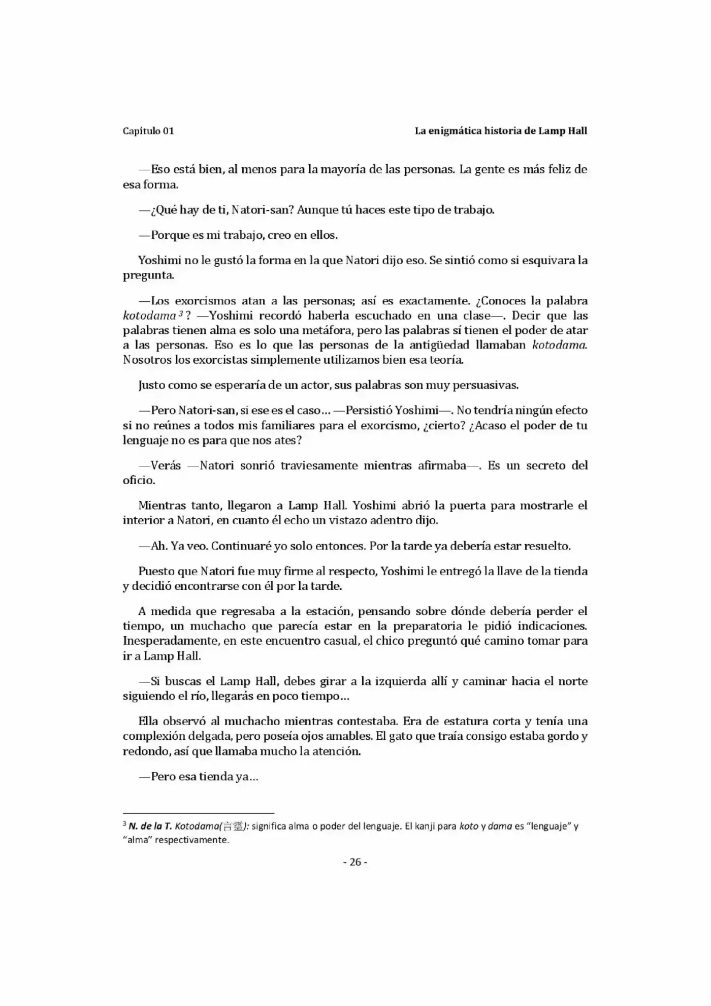 Natsume Yuujinchou Novela Ligera (Novela) - Capítulo 1 - Página 26 - LectorTMOo