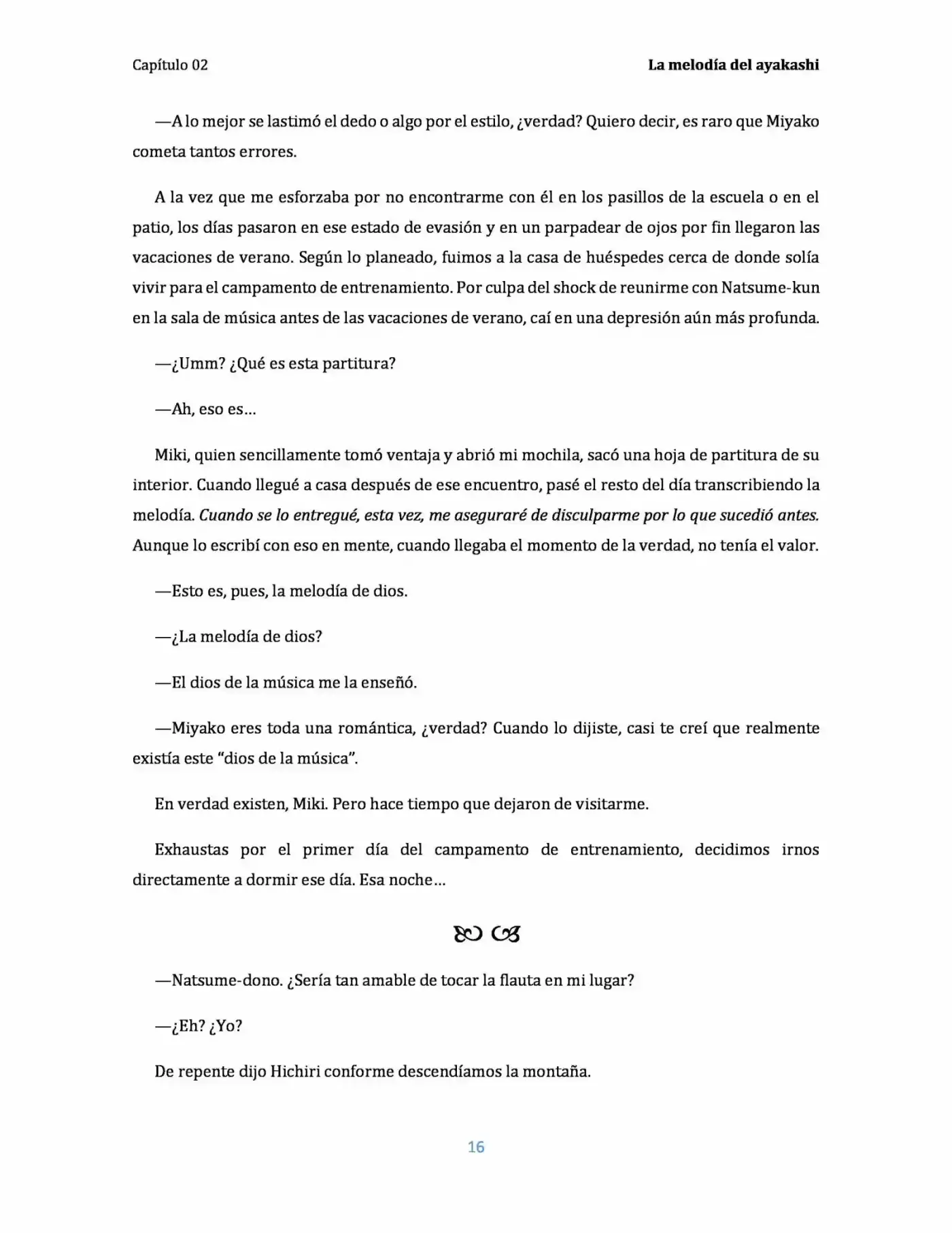 Natsume Yuujinchou Novela Ligera (Novela) - Capítulo 2 - Página 16 - LectorTMOo
