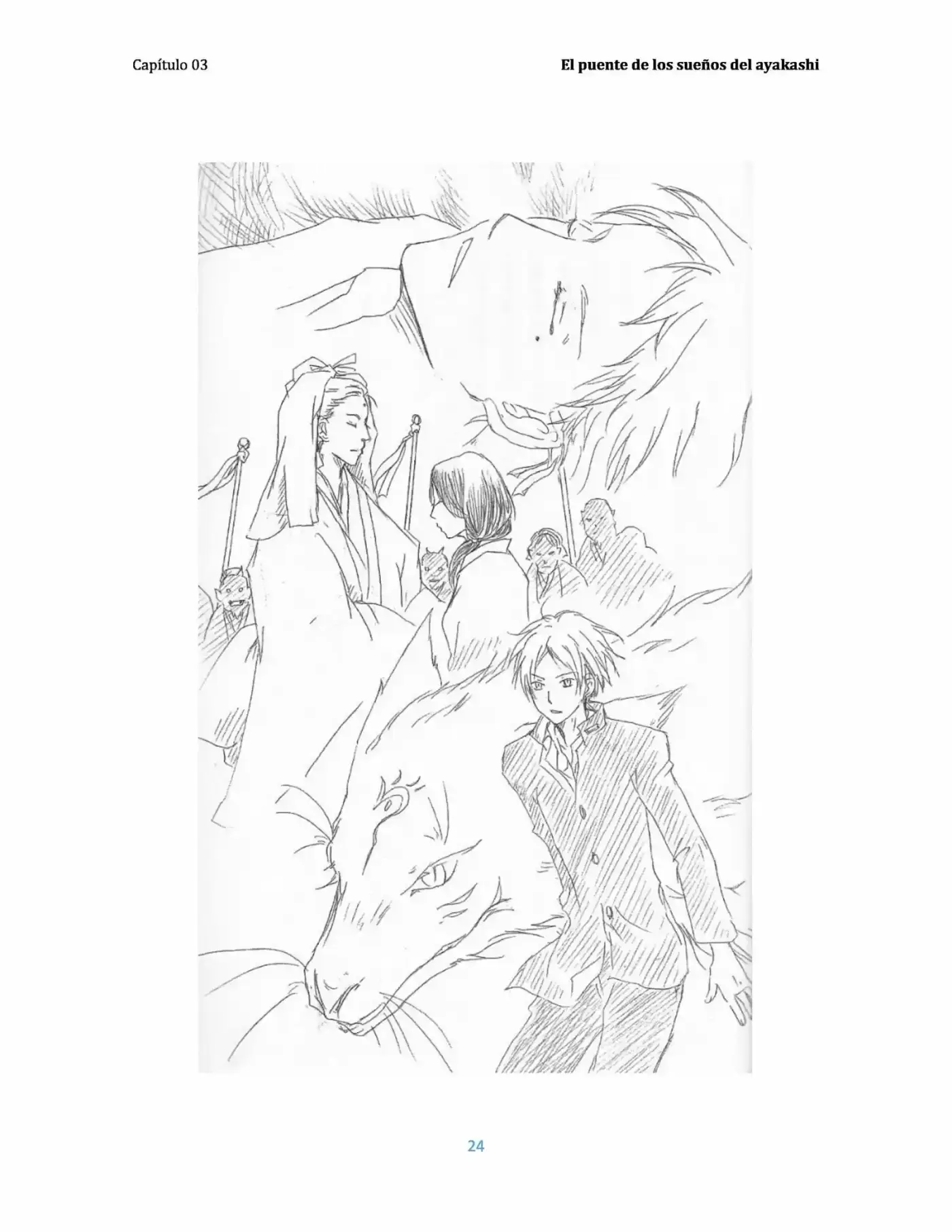 Natsume Yuujinchou Novela Ligera (Novela) - Capítulo 3 - Página 24 - LectorTMOo