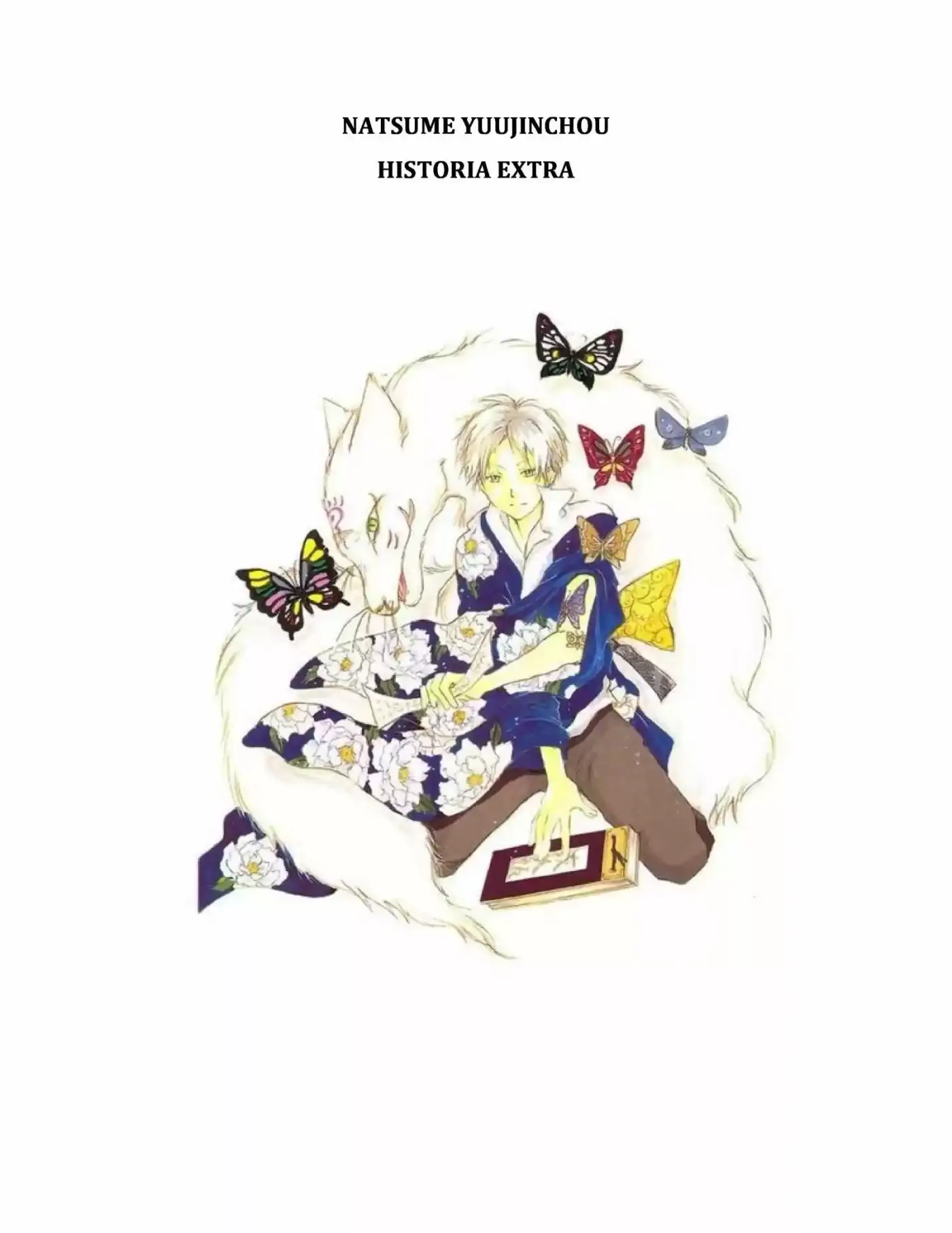 Natsume Yuujinchou Novela Ligera (Novela) - Capítulo 4 - Página 1 - LectorTMOo