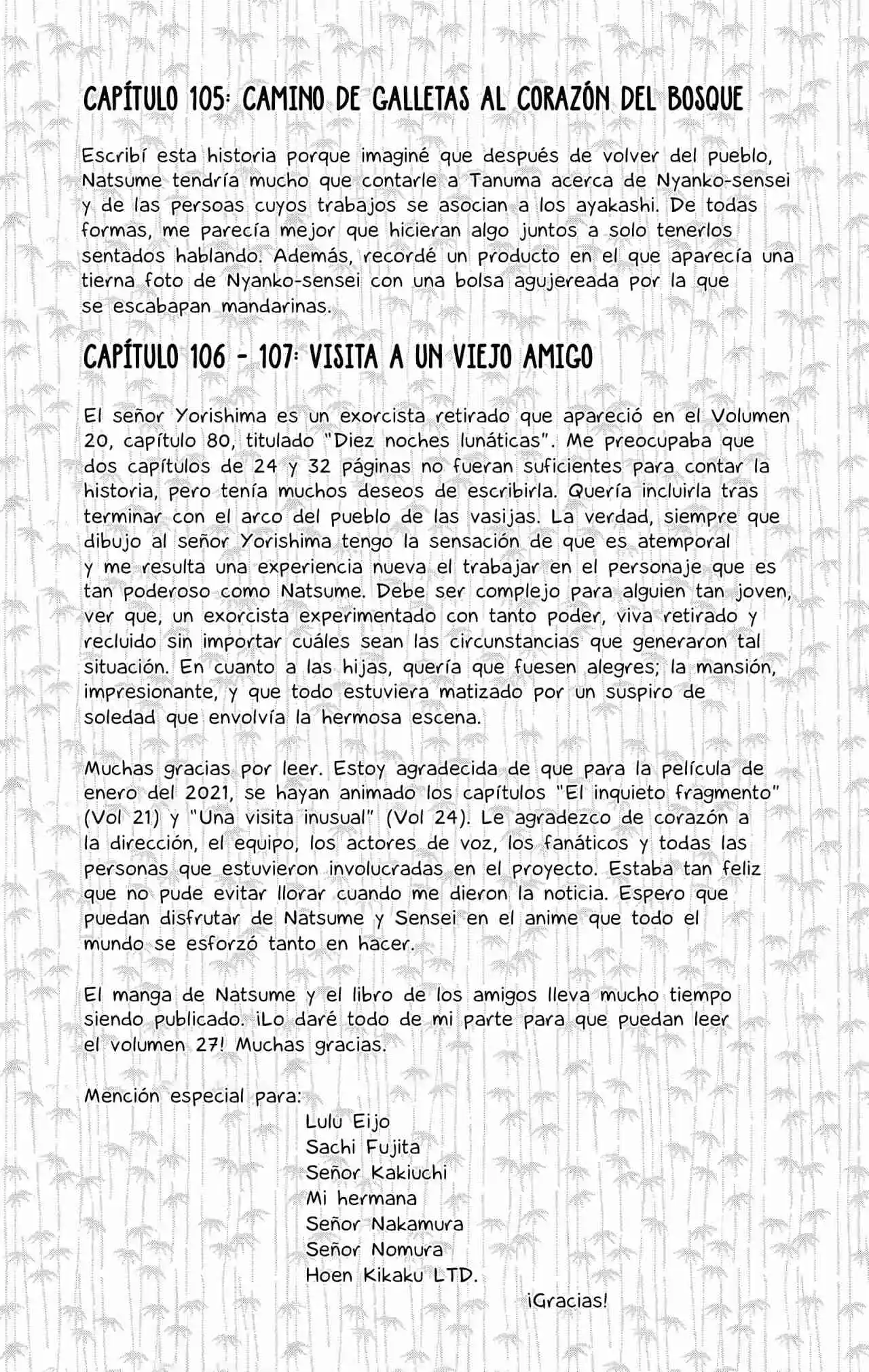 Natsume Yuujinchou - Capítulo 107 - Página 37 - LectorTMOo