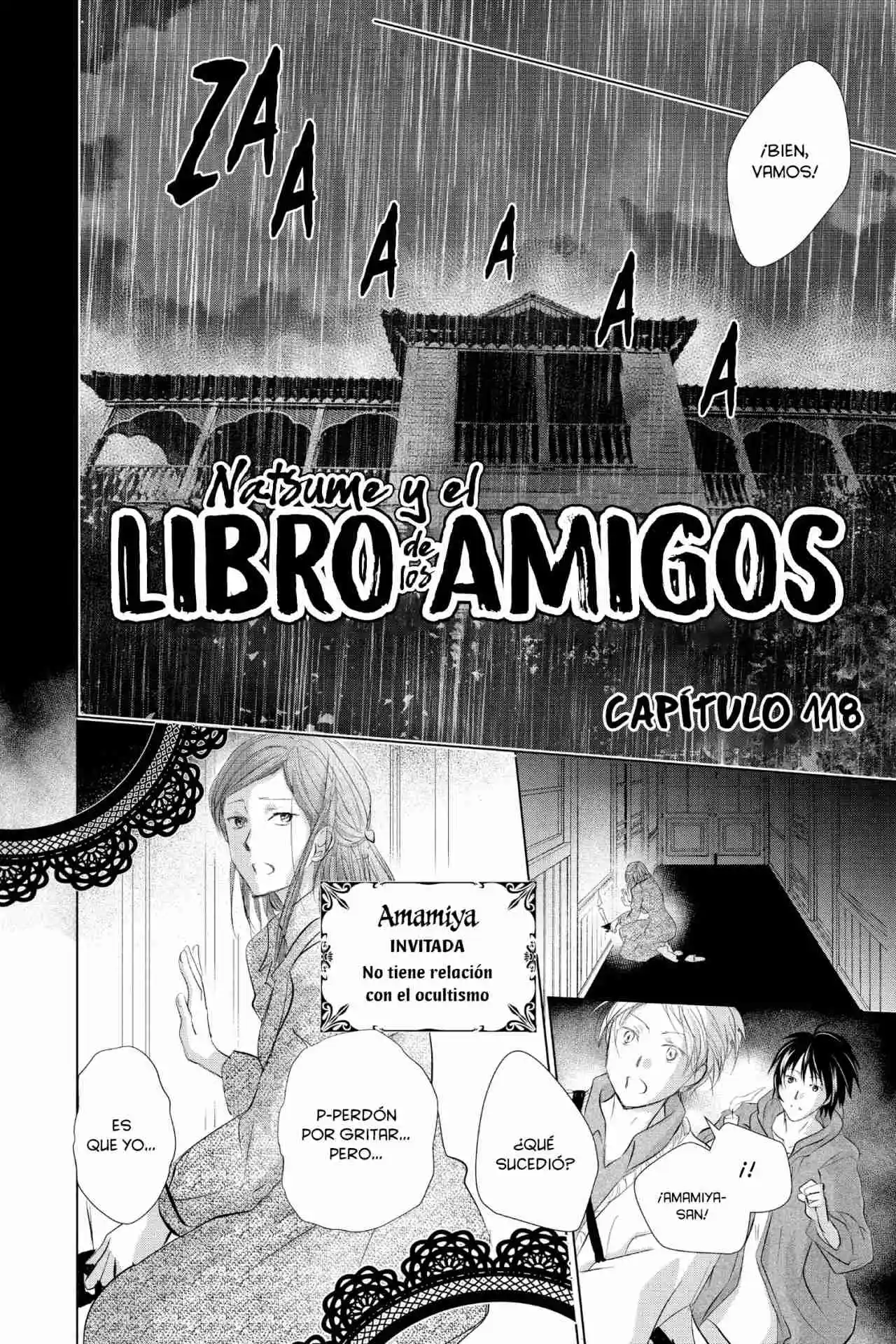 Natsume Yuujinchou - Capítulo 118 - Página 5 - LectorTMOo