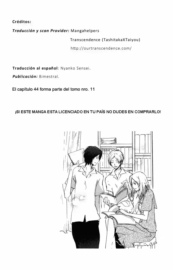 Natsume Yuujinchou - Capítulo 44 - Página 3 - LectorTMOo