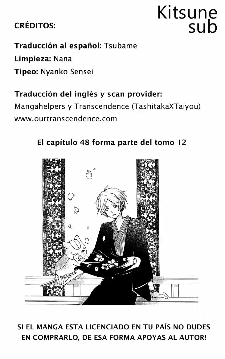 Natsume Yuujinchou - Capítulo 48 - Página 2 - LectorTMOo