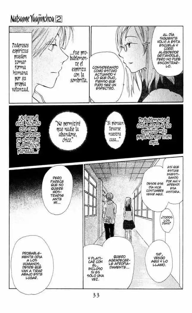 Natsume Yuujinchou - Capítulo 5 - Página 34 - LectorTMOo