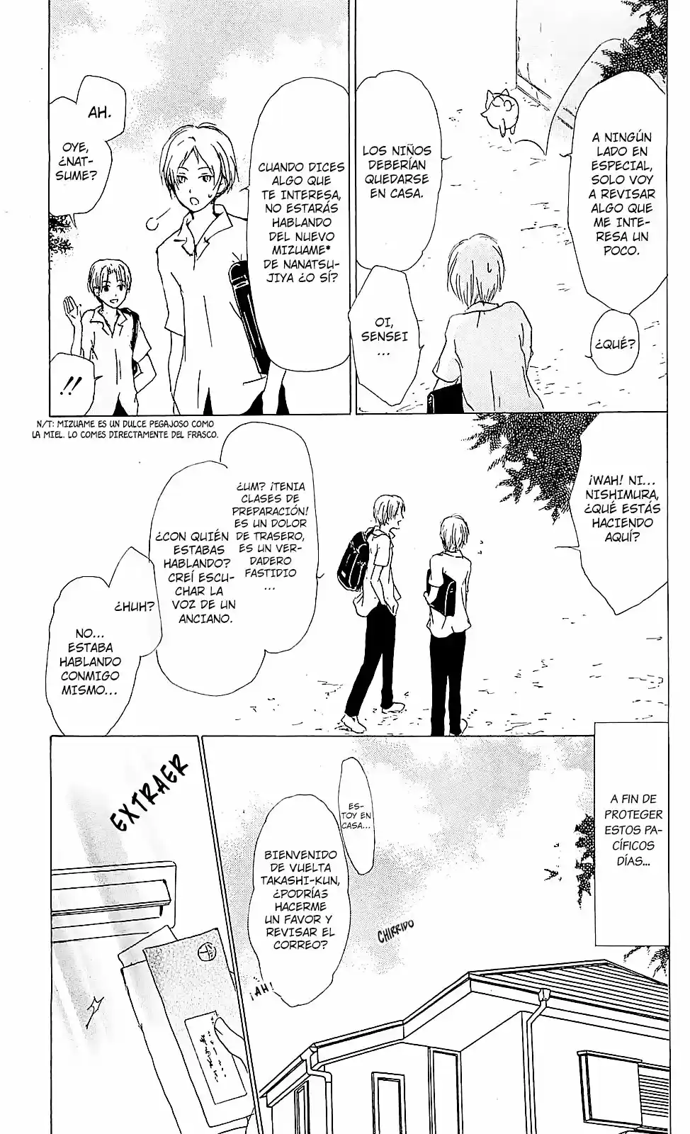Natsume Yuujinchou - Capítulo 52 - Página 7 - LectorTMOo
