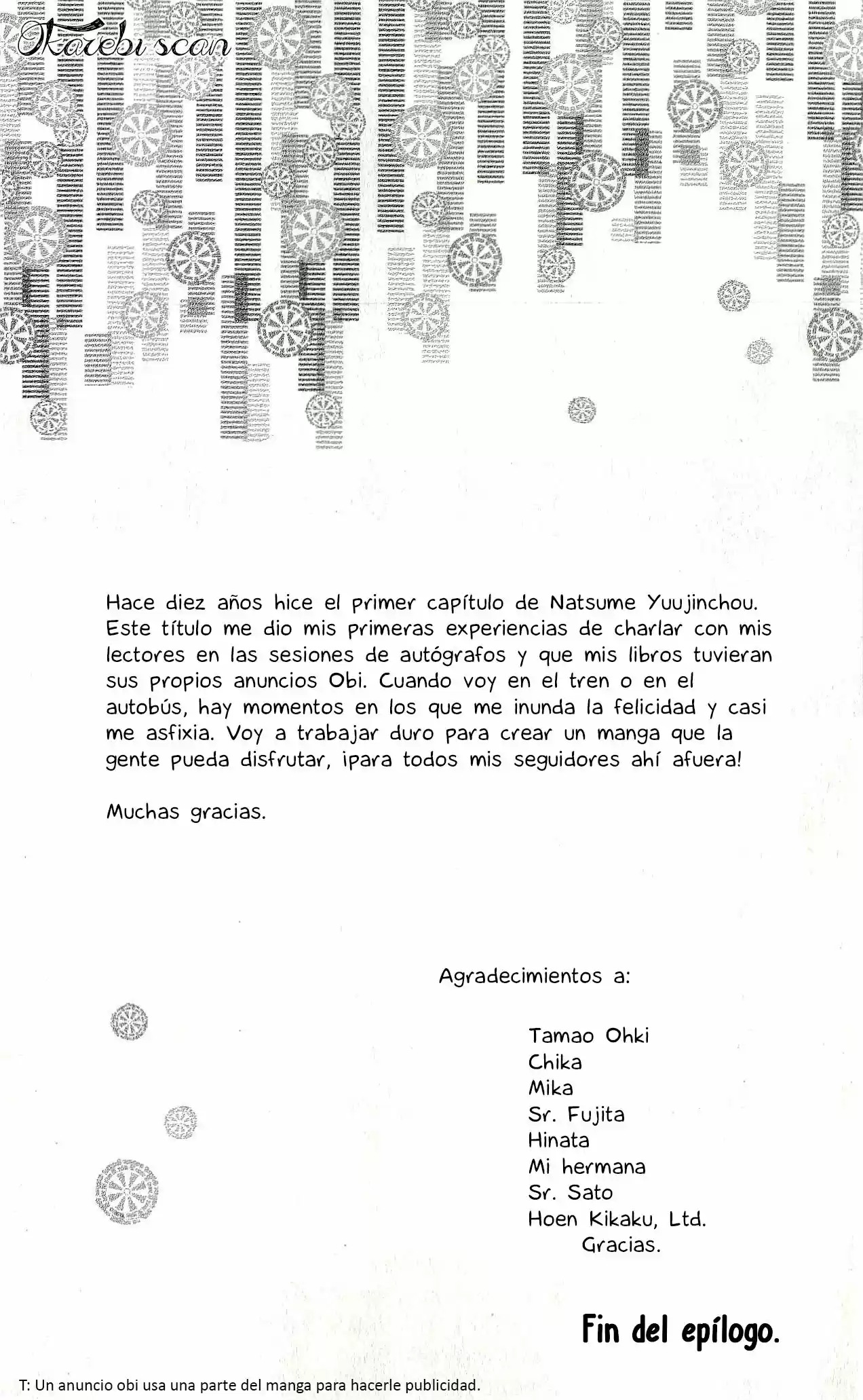 Natsume Yuujinchou - Capítulo 63.10 - Página 48 - LectorTMOo