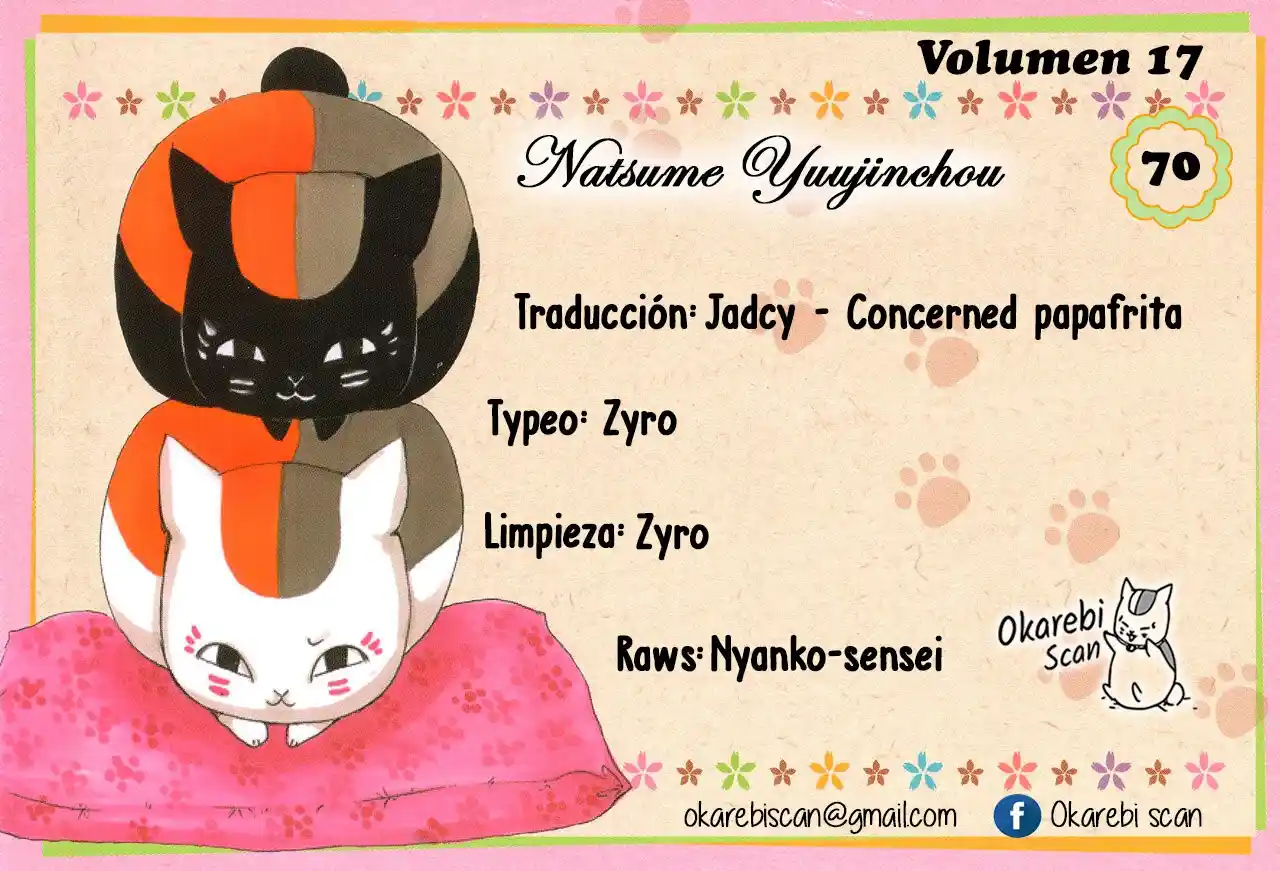 Natsume Yuujinchou - Capítulo 70 - Página 2 - LectorTMOo