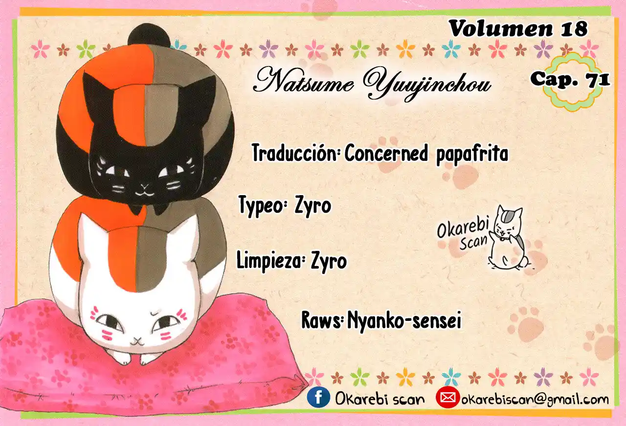 Natsume Yuujinchou - Capítulo 71 - Página 4 - LectorTMOo