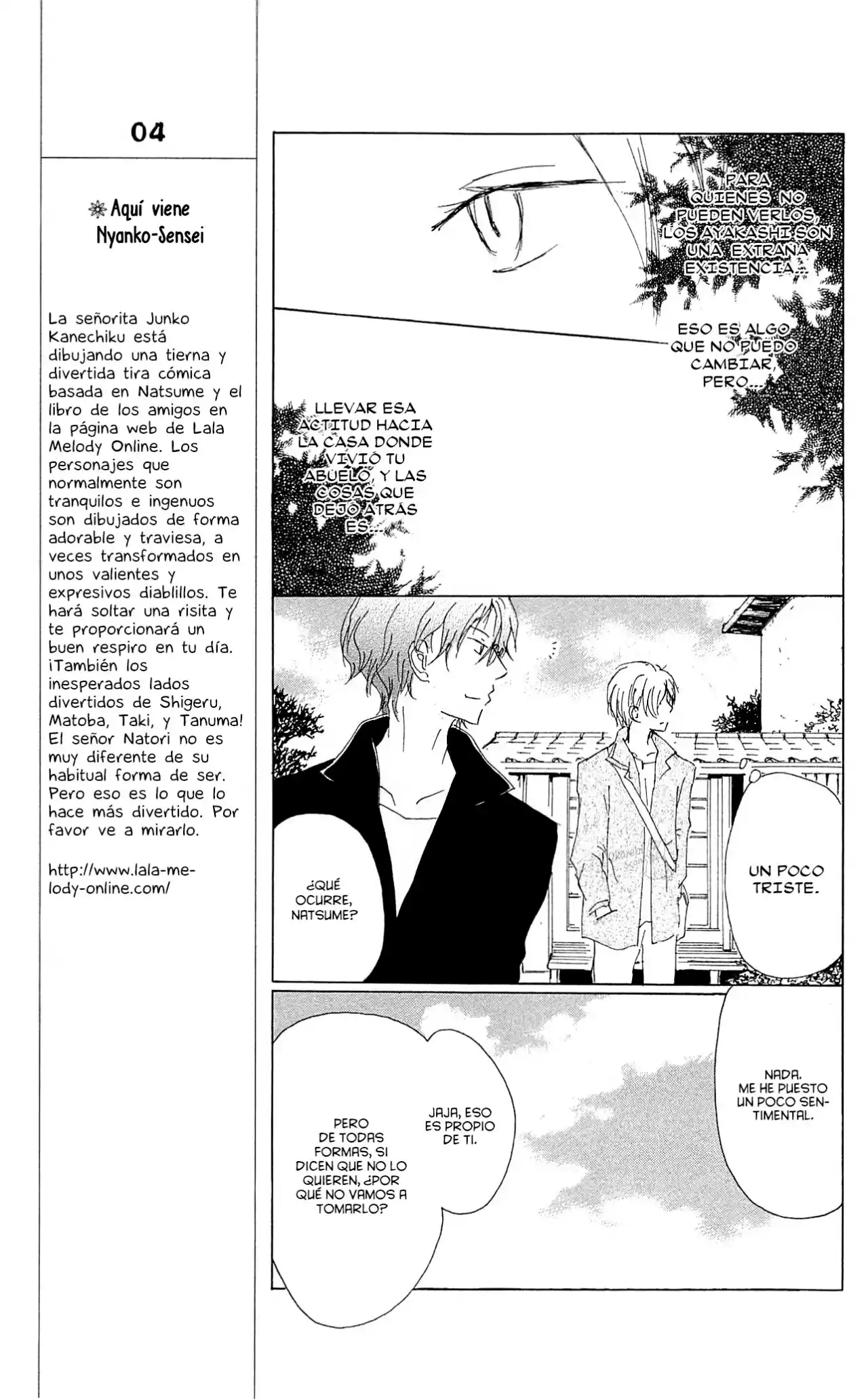 Natsume Yuujinchou - Capítulo 72 - Página 21 - LectorTMOo