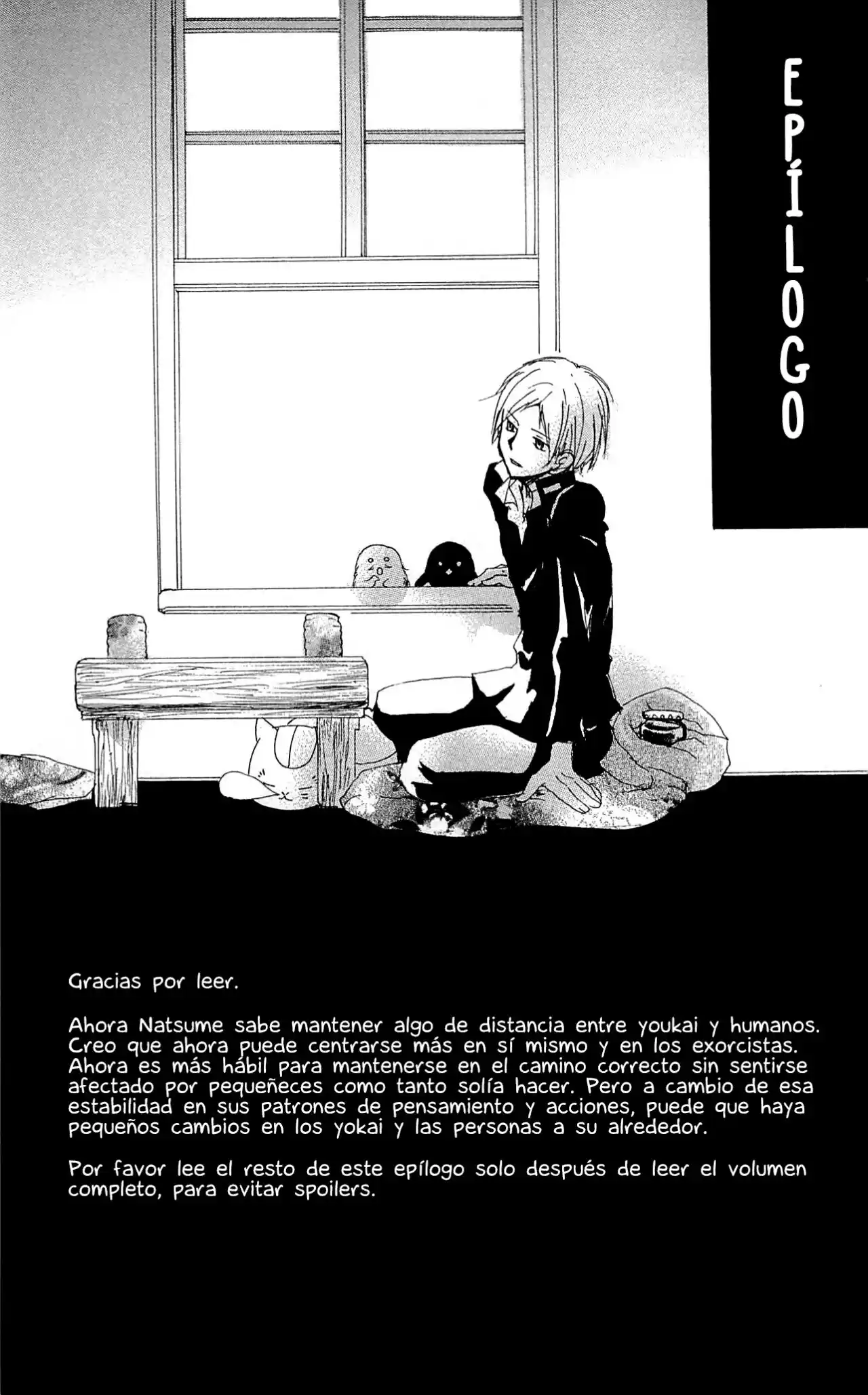 Natsume Yuujinchou - Capítulo 73.5 - Página 44 - LectorTMOo