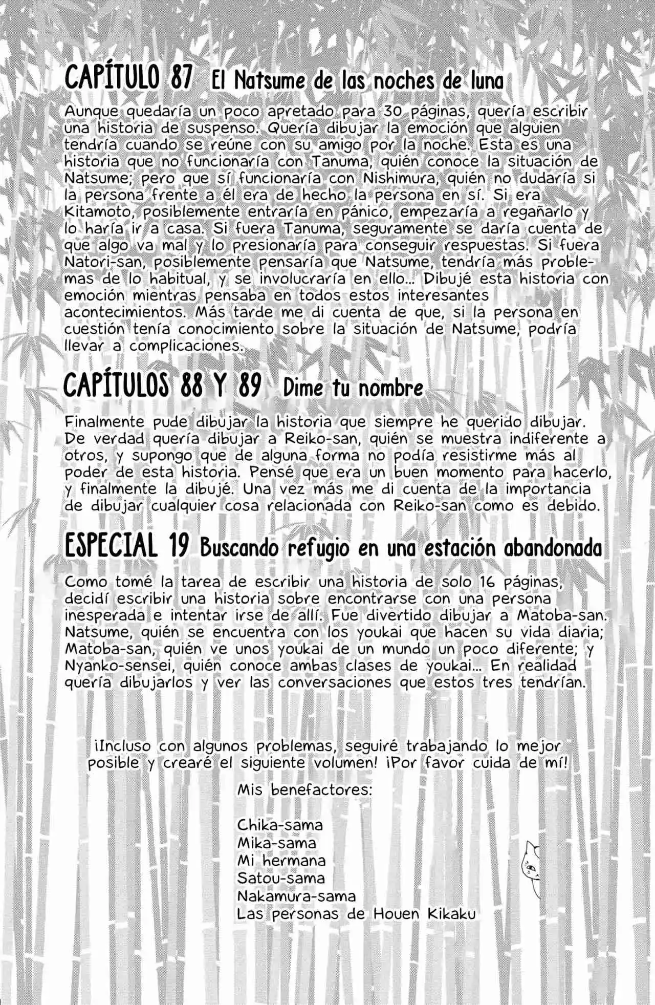 Natsume Yuujinchou - Capítulo 89.5 - Página 21 - LectorTMOo