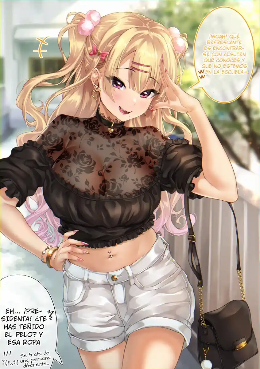 Natsuyasumi No Ma Dake Gyaru Ni Naru Iin-chō - Capítulo 1 - Página 5 - LectorTMOo
