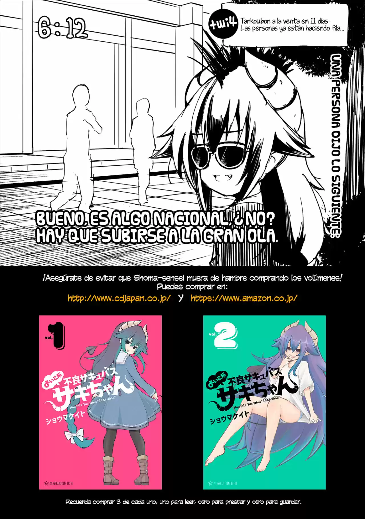 Naughty Succubus "Saki-chan - Capítulo 99.15 - Página 6 - LectorTMOo