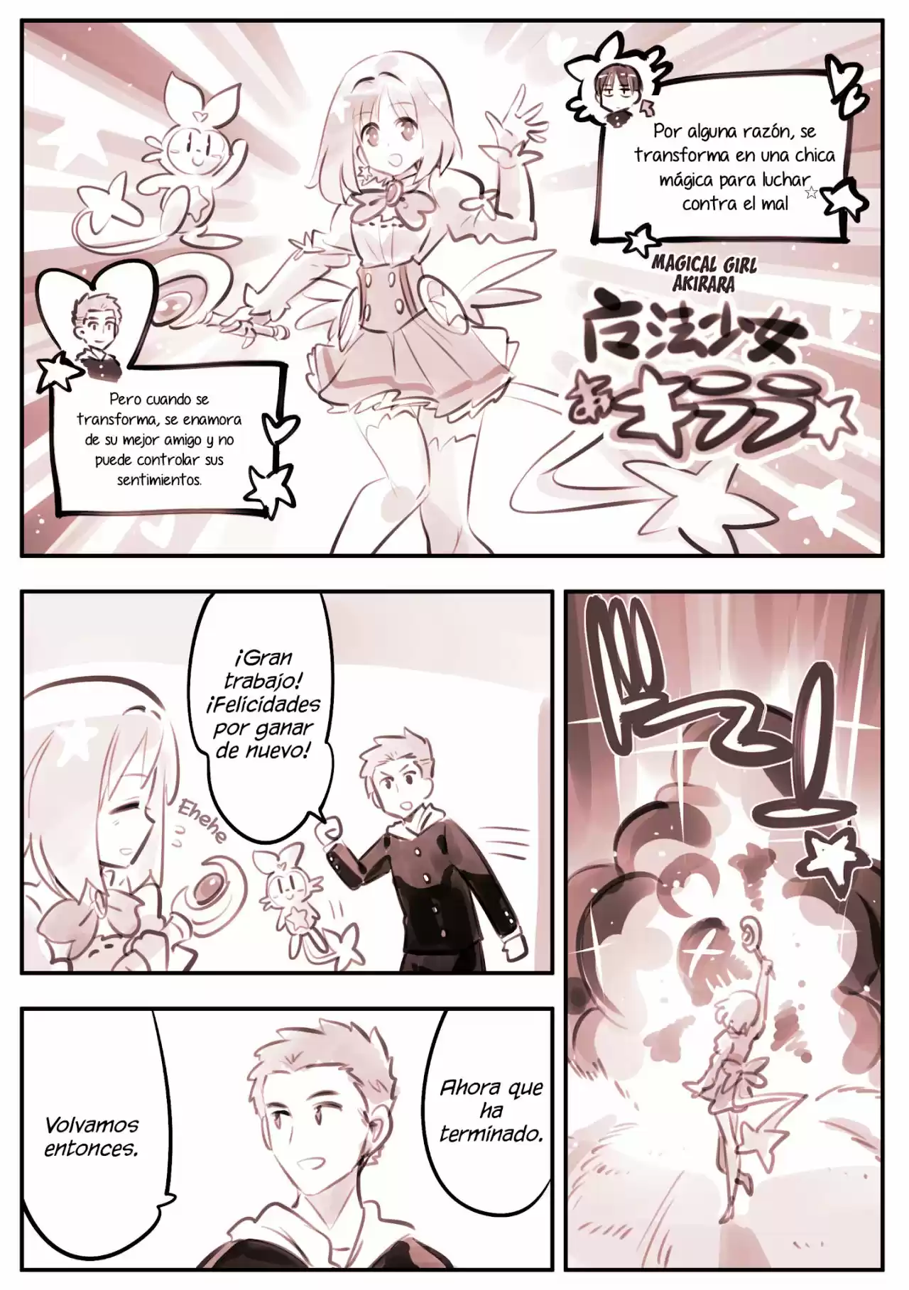 Nayameru Kare Wa Mahou Shoujo - Capítulo 9 - Página 5 - LectorTMOo