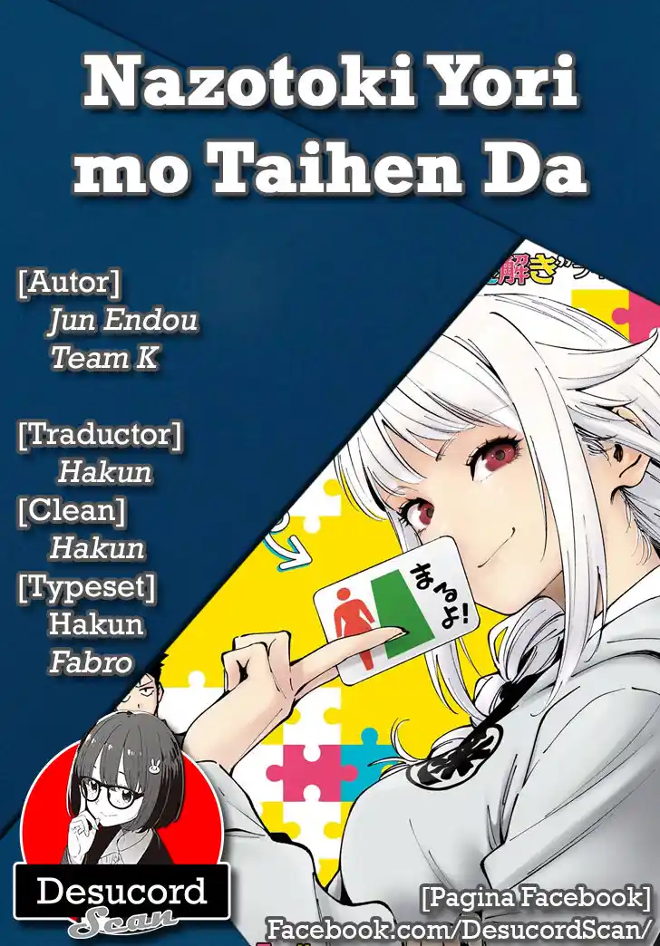 Nazotoki Yori Mo Taihen Da - Capítulo 10 - Página 1 - LectorTMOo