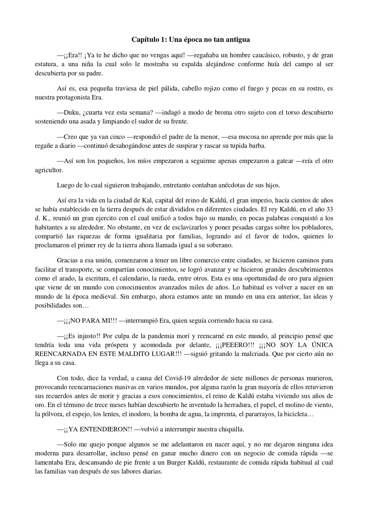 Neberu (Novela) - Capítulo 1 - Página 1 - LectorTMOo