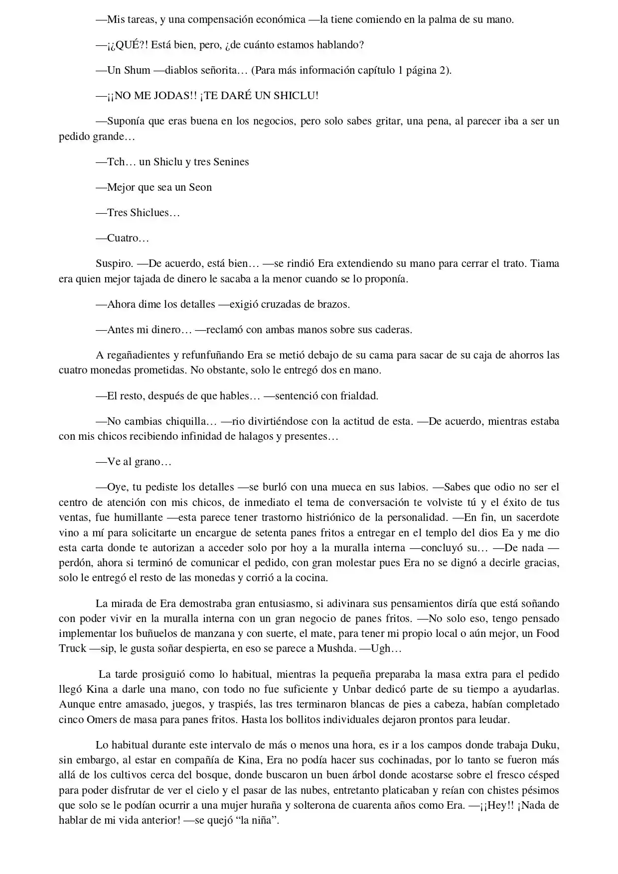 Neberu (Novela) - Capítulo 3 - Página 4 - LectorTMOo