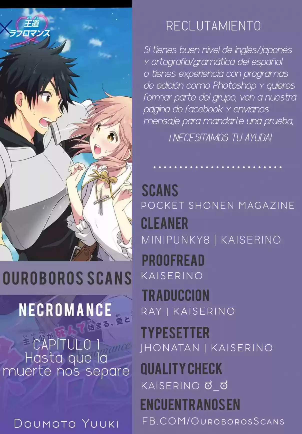 Necromance - Capítulo 1 - Página 1 - LectorTMOo