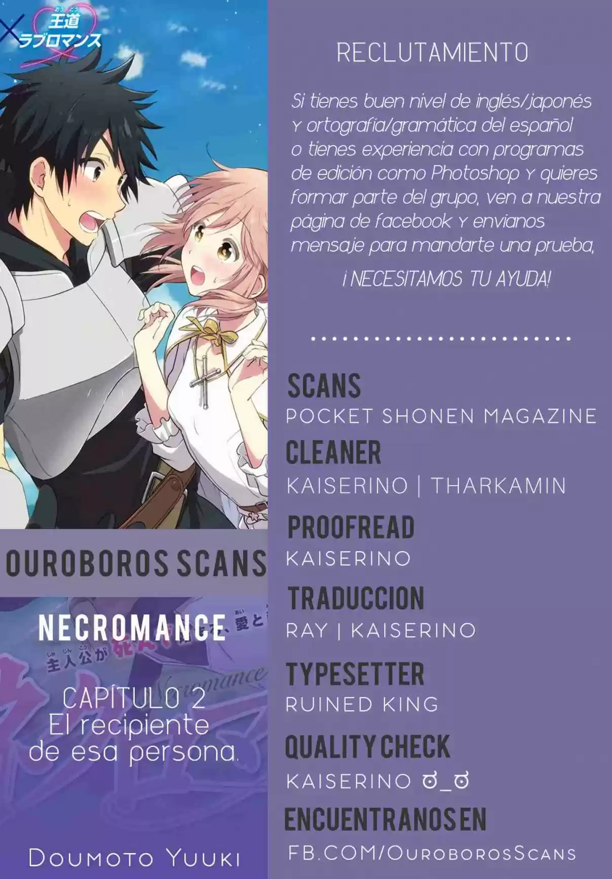 Necromance - Capítulo 2 - Página 1 - LectorTMOo