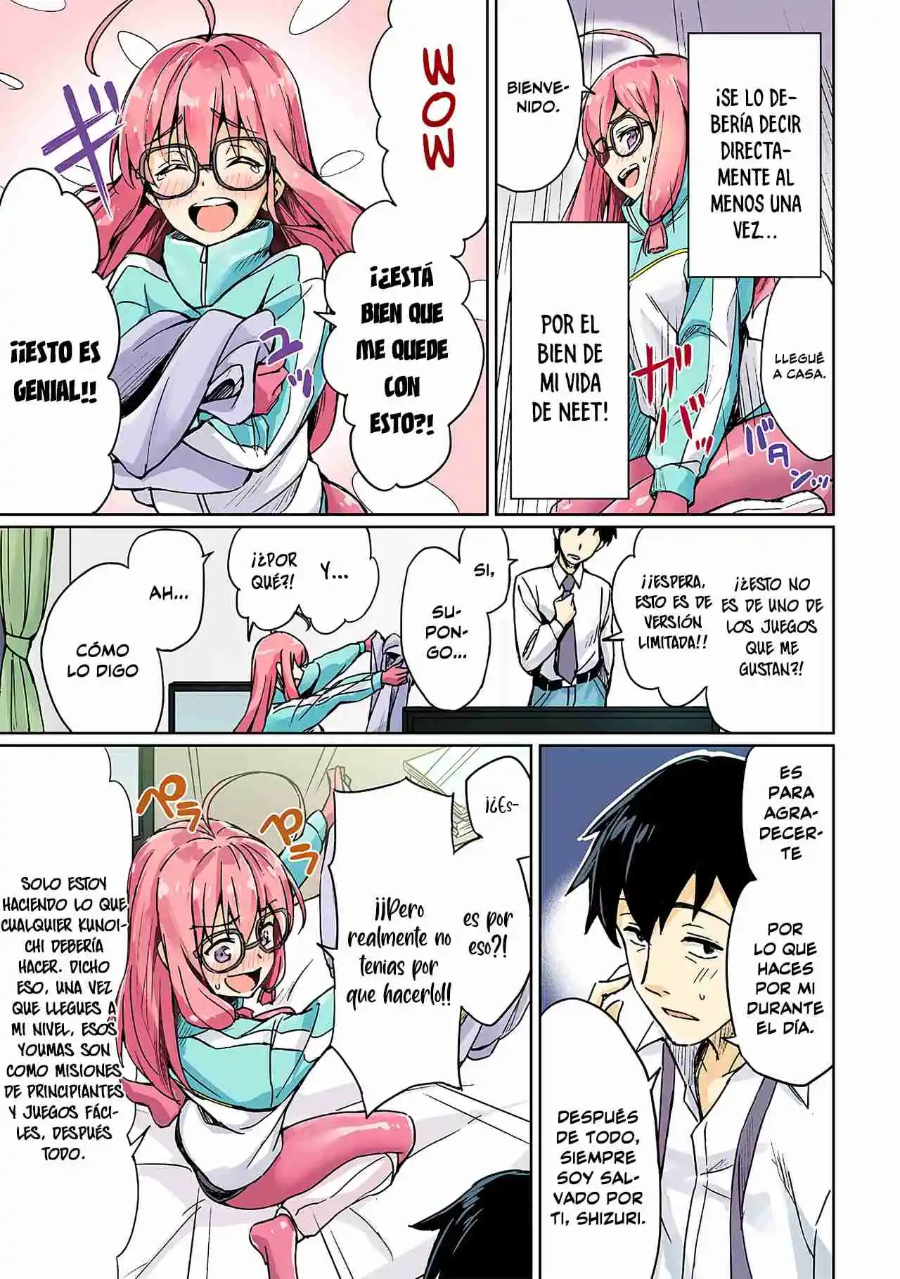 Neet Kunoichi To Nazeka Dousei Hajimemashita - Capítulo 2 - Página 4 - LectorTMOo