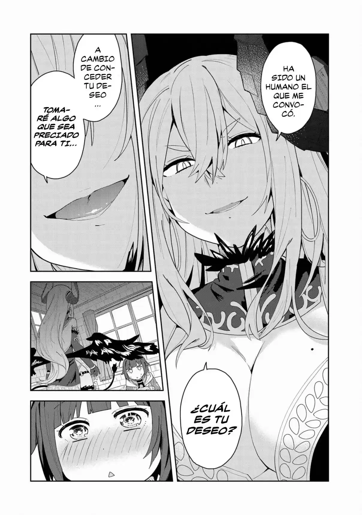 Negai Wo Kanaete Moraou To Akuma Wo Shoukan Shitakedo, Kawaikattanode Kekkonshimashita ~ Akuma No Niidzuma ~ capítulo 1 página 5