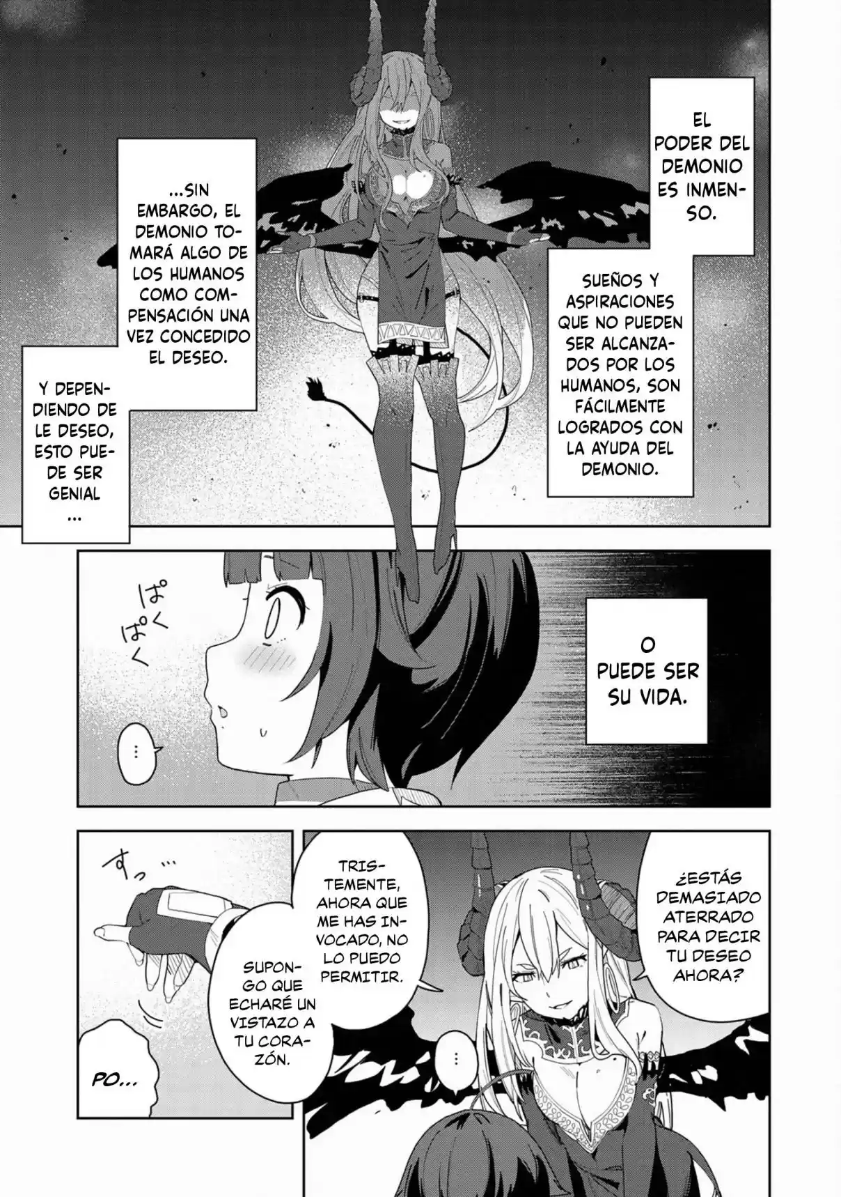 Negai Wo Kanaete Moraou To Akuma Wo Shoukan Shitakedo, Kawaikattanode Kekkonshimashita ~ Akuma No Niidzuma ~ capítulo 1 página 6