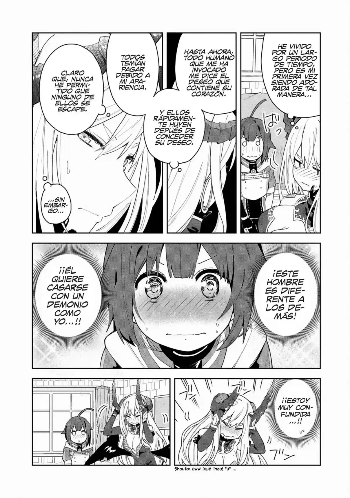 Negai Wo Kanaete Moraou To Akuma Wo Shoukan Shitakedo, Kawaikattanode Kekkonshimashita ~ Akuma No Niidzuma ~ capítulo 1 página 25