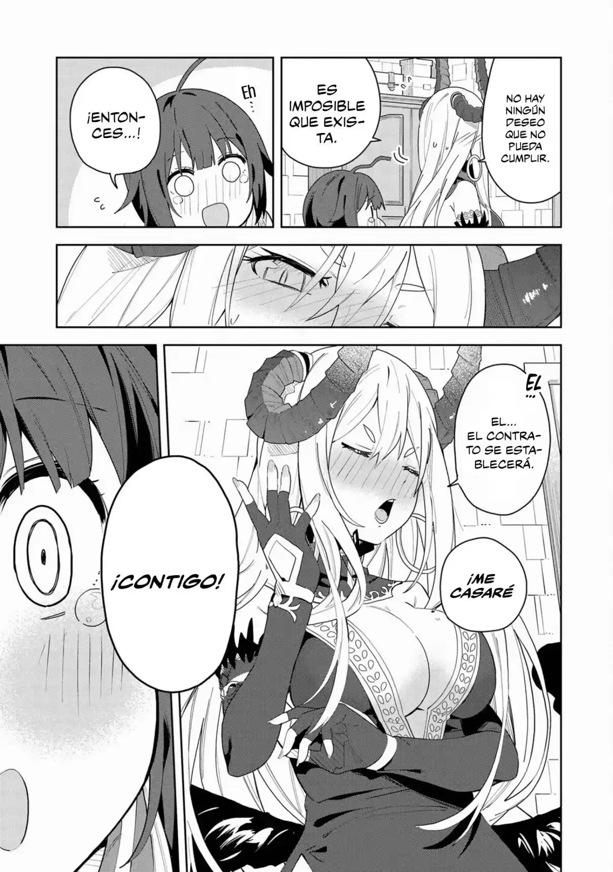 Negai Wo Kanaete Moraou To Akuma Wo Shoukan Shitakedo, Kawaikattanode Kekkonshimashita ~ Akuma No Niidzuma ~ capítulo 1 página 27