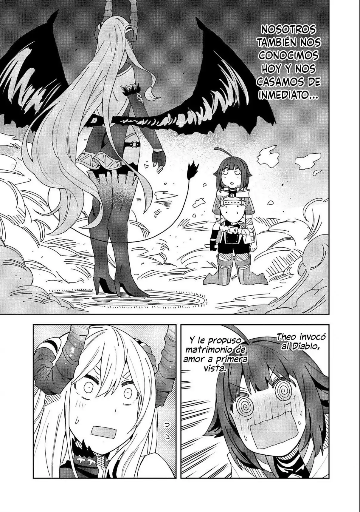 Negai Wo Kanaete Moraou To Akuma Wo Shoukan Shitakedo, Kawaikattanode Kekkonshimashita ~ Akuma No Niidzuma ~ capítulo 7 página 10