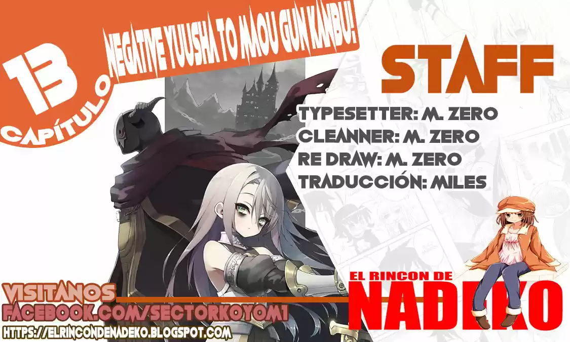 Negative Yuusha To Mou Gun Kanbu - Capítulo 13 - Página 1 - LectorTMOo