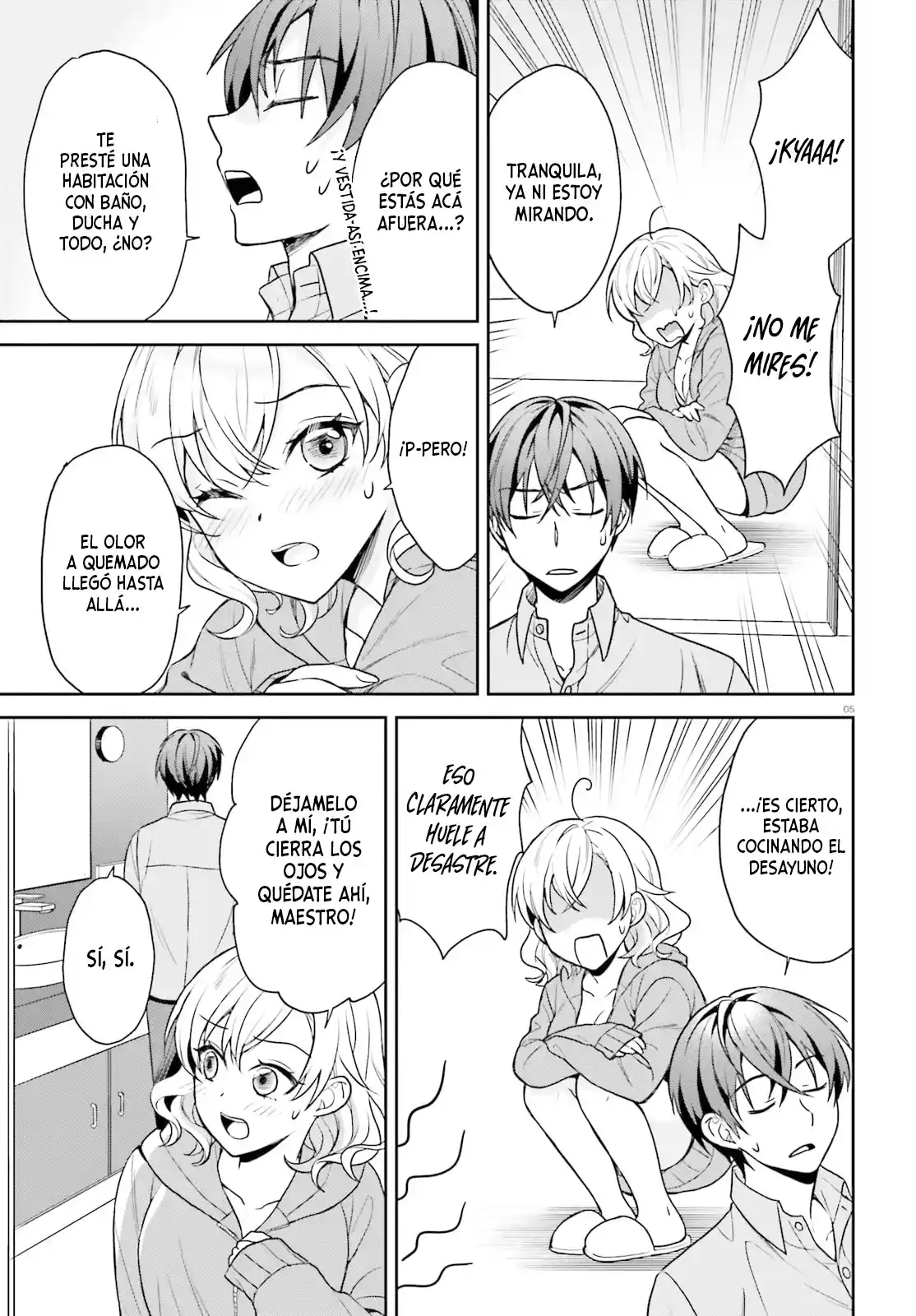 Negatte Mo Nai Tsuihou-go Kara No Surou Raifu? Intai Shita Hazu Ga Nariyuki De Bishoujo Gyaru No Shishou Ni Nattara Nazeka Mechakucha Natsukareta capítulo 4 página 5