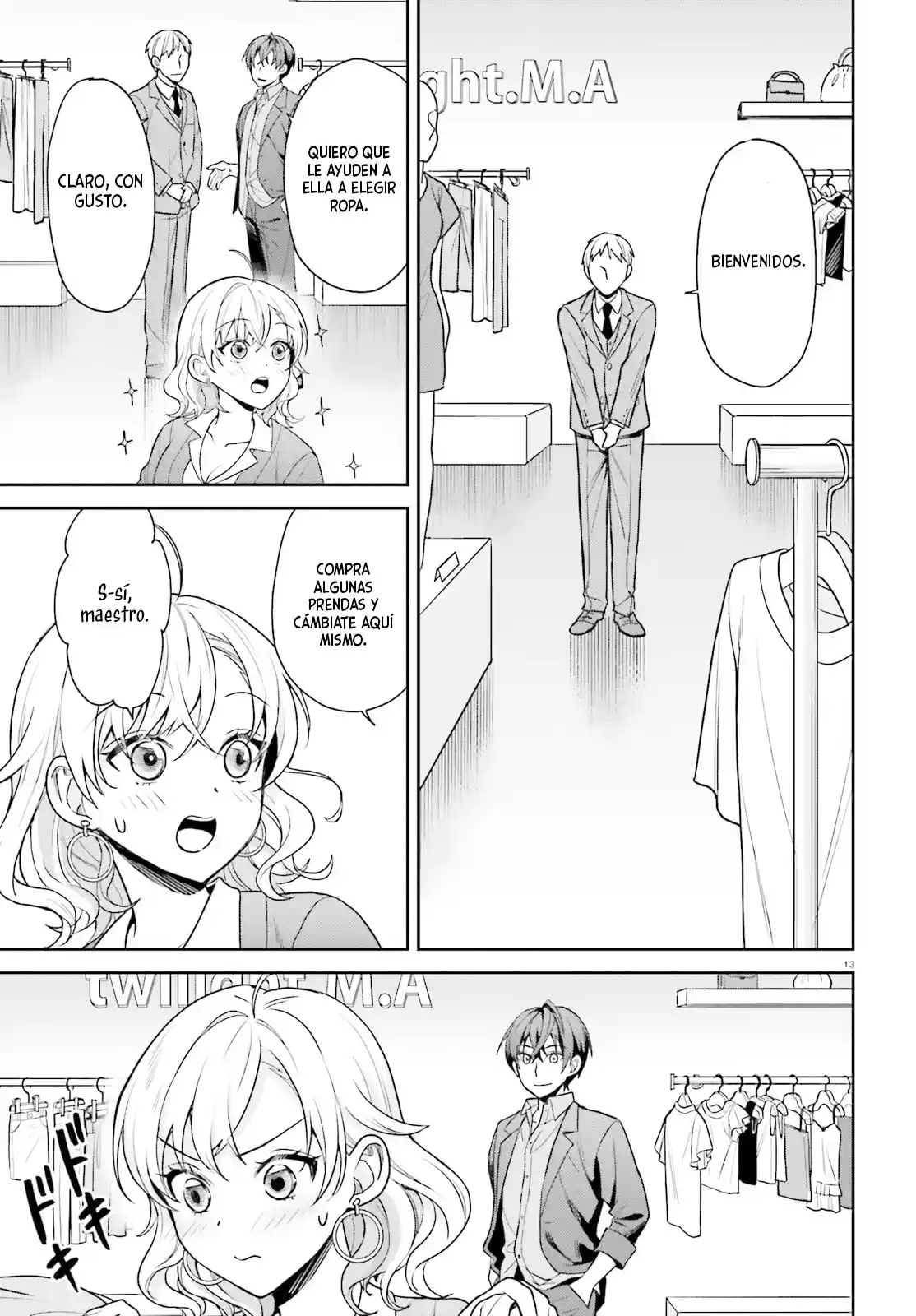 Negatte Mo Nai Tsuihou-go Kara No Surou Raifu? Intai Shita Hazu Ga Nariyuki De Bishoujo Gyaru No Shishou Ni Nattara Nazeka Mechakucha Natsukareta capítulo 4 página 13