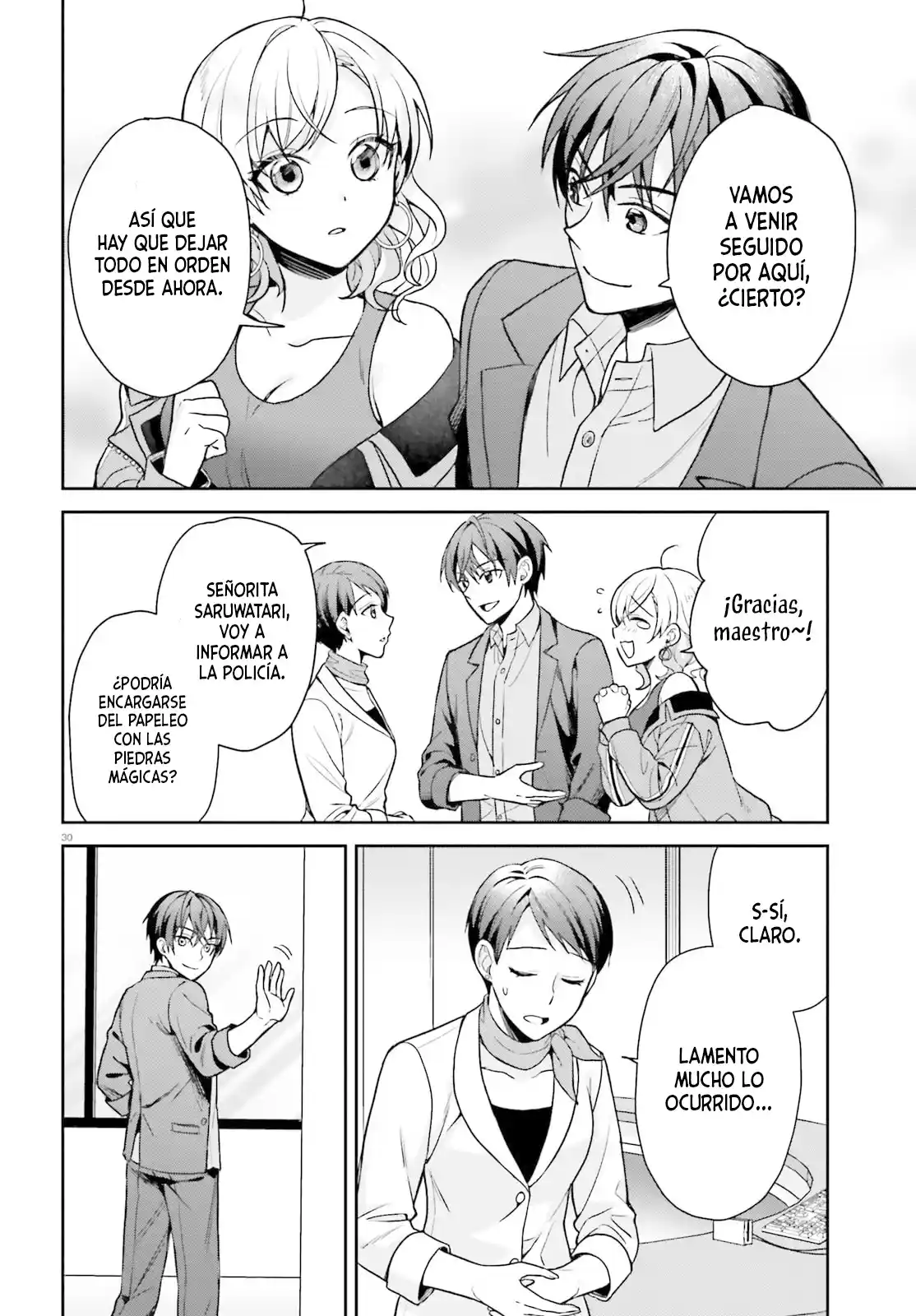 Negatte Mo Nai Tsuihou-go Kara No Surou Raifu? Intai Shita Hazu Ga Nariyuki De Bishoujo Gyaru No Shishou Ni Nattara Nazeka Mechakucha Natsukareta capítulo 5 página 30