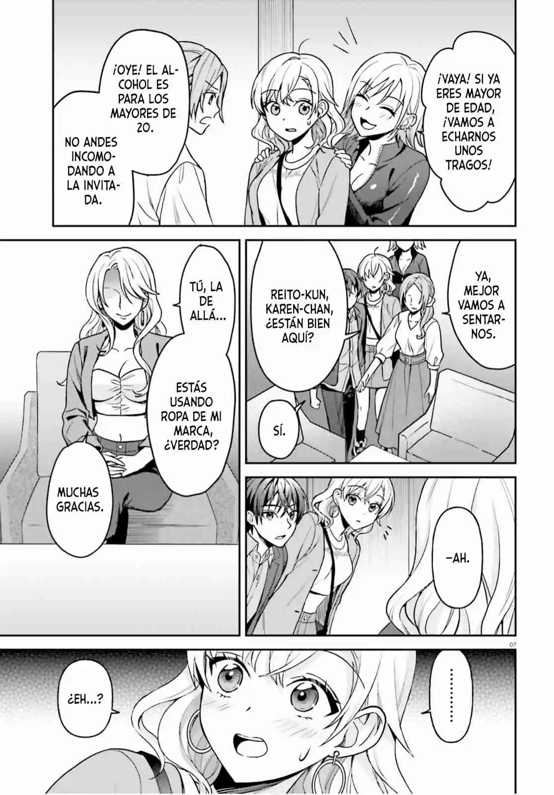Negatte Mo Nai Tsuihou-go Kara No Surou Raifu? Intai Shita Hazu Ga Nariyuki De Bishoujo Gyaru No Shishou Ni Nattara Nazeka Mechakucha Natsukareta capítulo 9 página 7