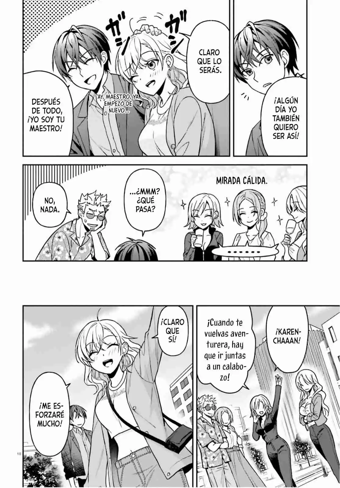 Negatte Mo Nai Tsuihou-go Kara No Surou Raifu? Intai Shita Hazu Ga Nariyuki De Bishoujo Gyaru No Shishou Ni Nattara Nazeka Mechakucha Natsukareta capítulo 9 página 18