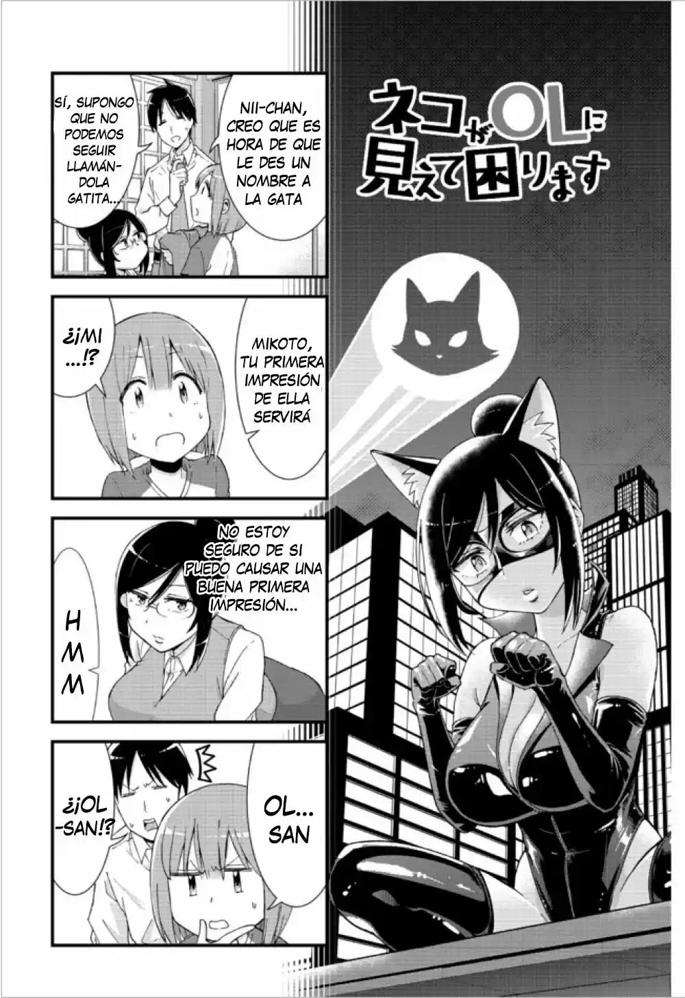 Neko Ga OL Ni Miete Komarimasu - Capítulo 3 - Página 3 - LectorTMOo