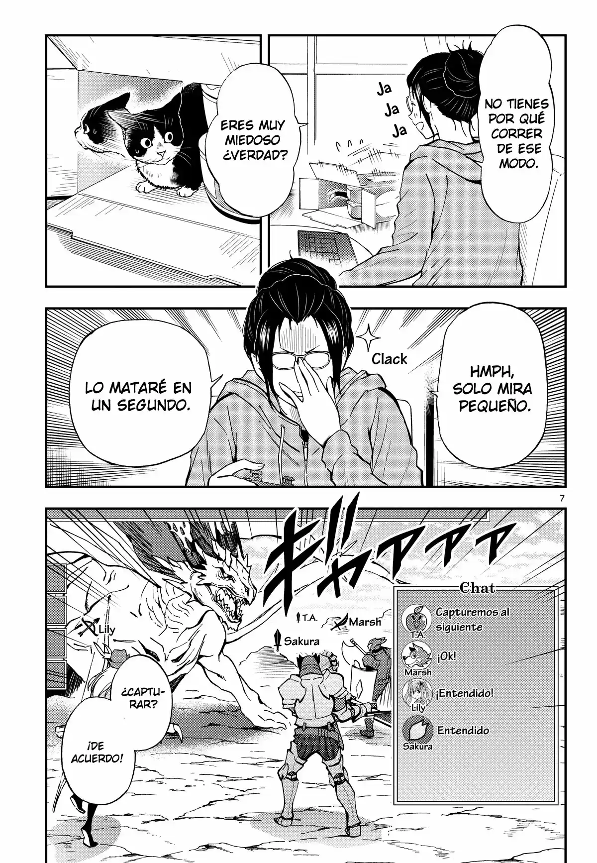 Neko Gurashi No Gamer-san - Capítulo 2 - Página 8 - LectorTMOo