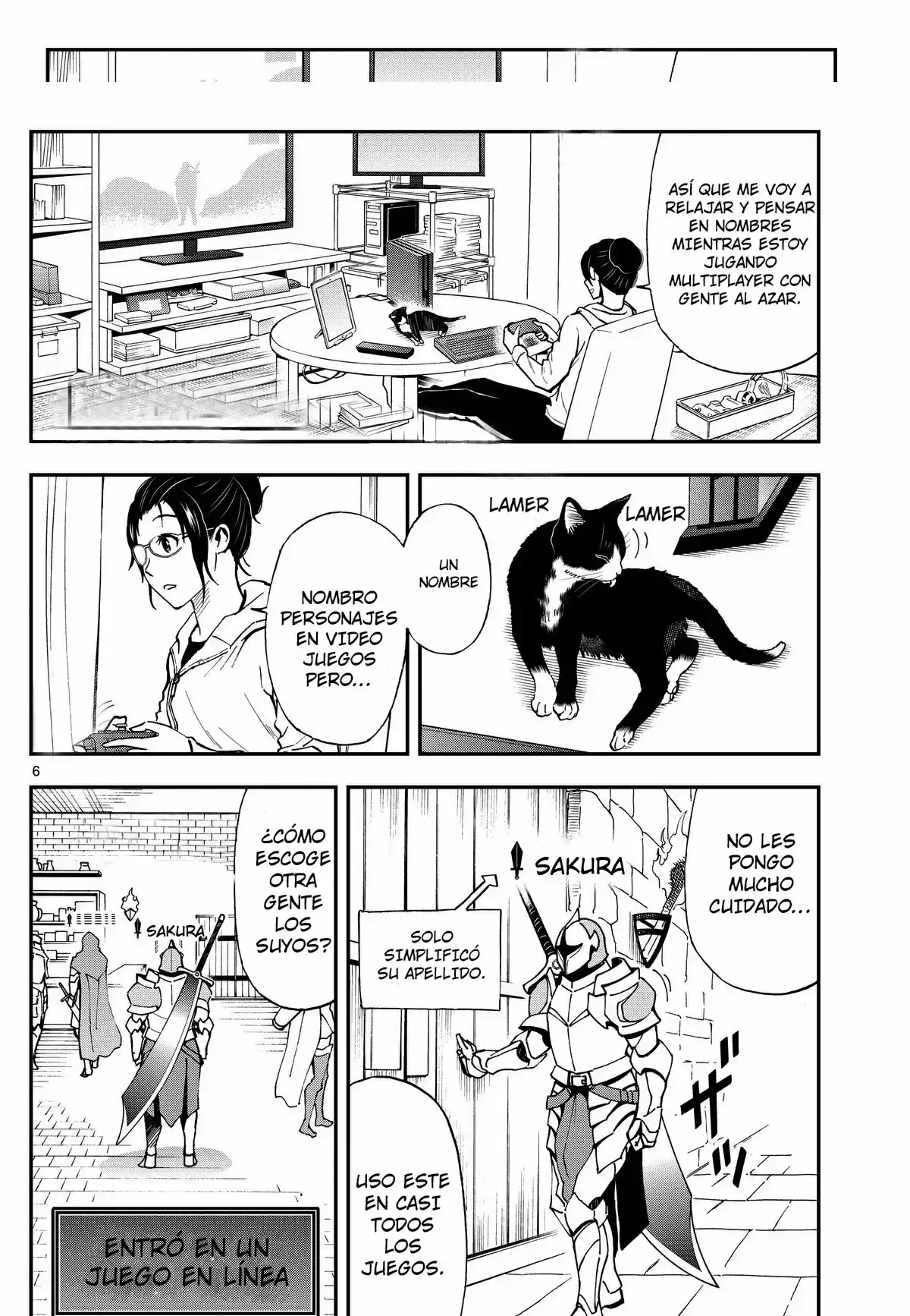 Neko Gurashi No Gamer-san - Capítulo 3 - Página 7 - LectorTMOo