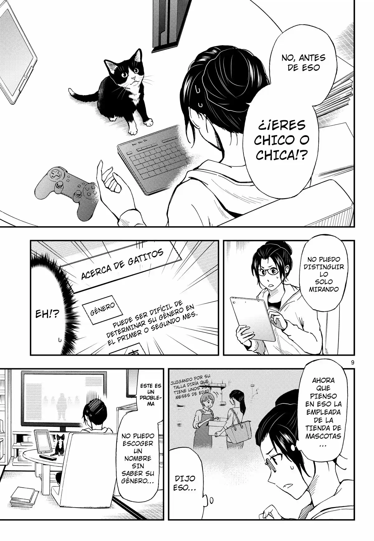 Neko Gurashi No Gamer-san - Capítulo 3 - Página 10 - LectorTMOo
