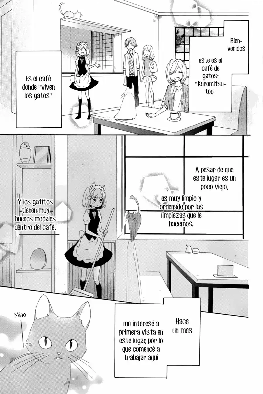 Neko-Kissa Kuromitsu-Tou - Capítulo 1 - Página 9 - LectorTMOo