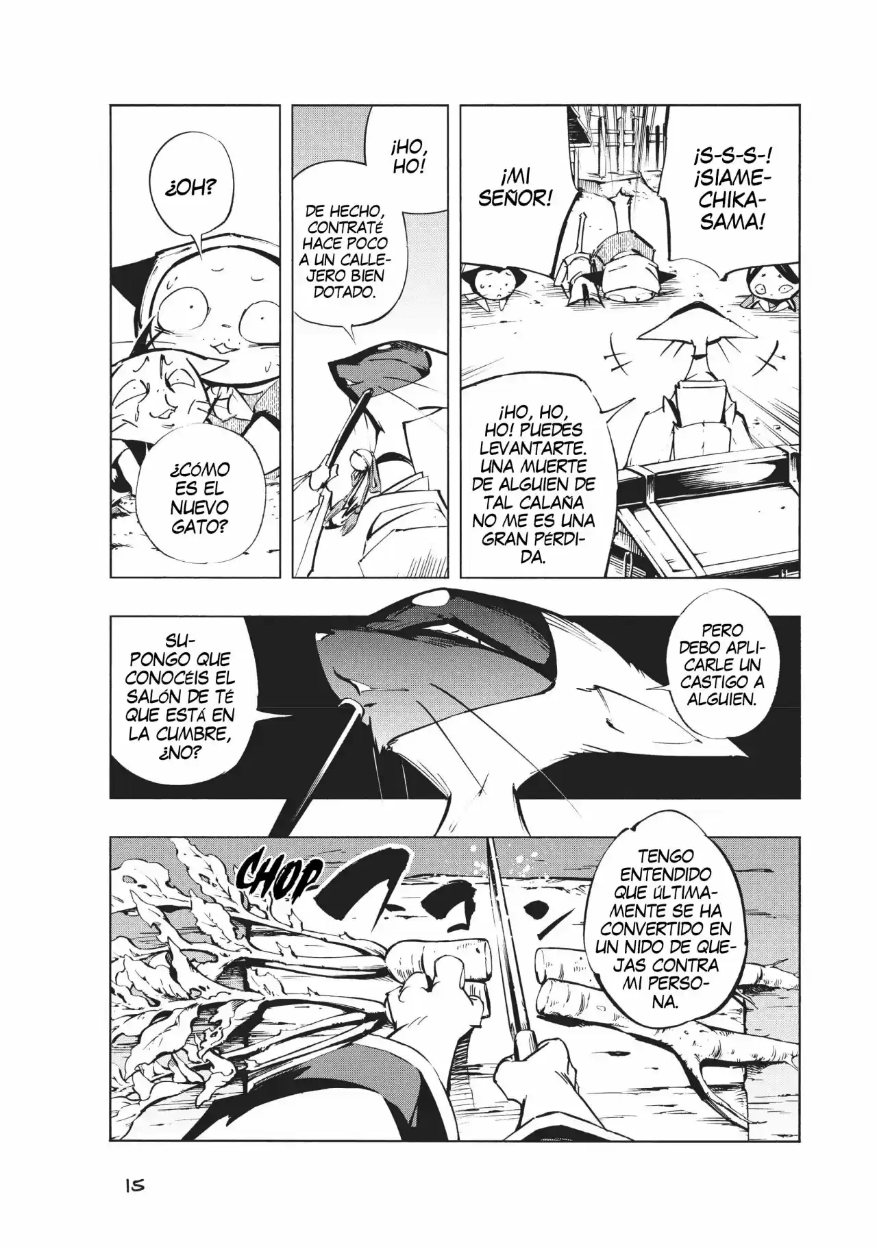 Nekogahara - Capítulo 1 - Página 15 - LectorTMOo