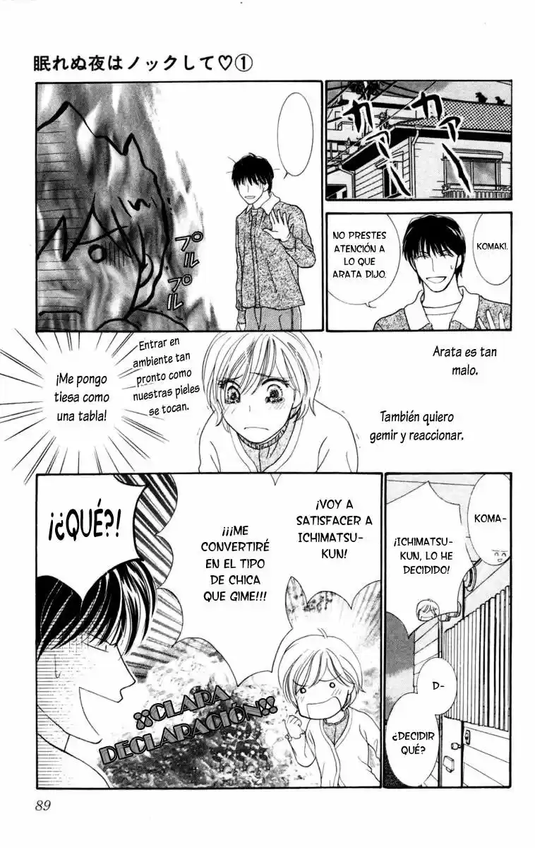 Nemurenu Yoru Wa Knock Shite - Capítulo 3 - Página 9 - LectorTMOo