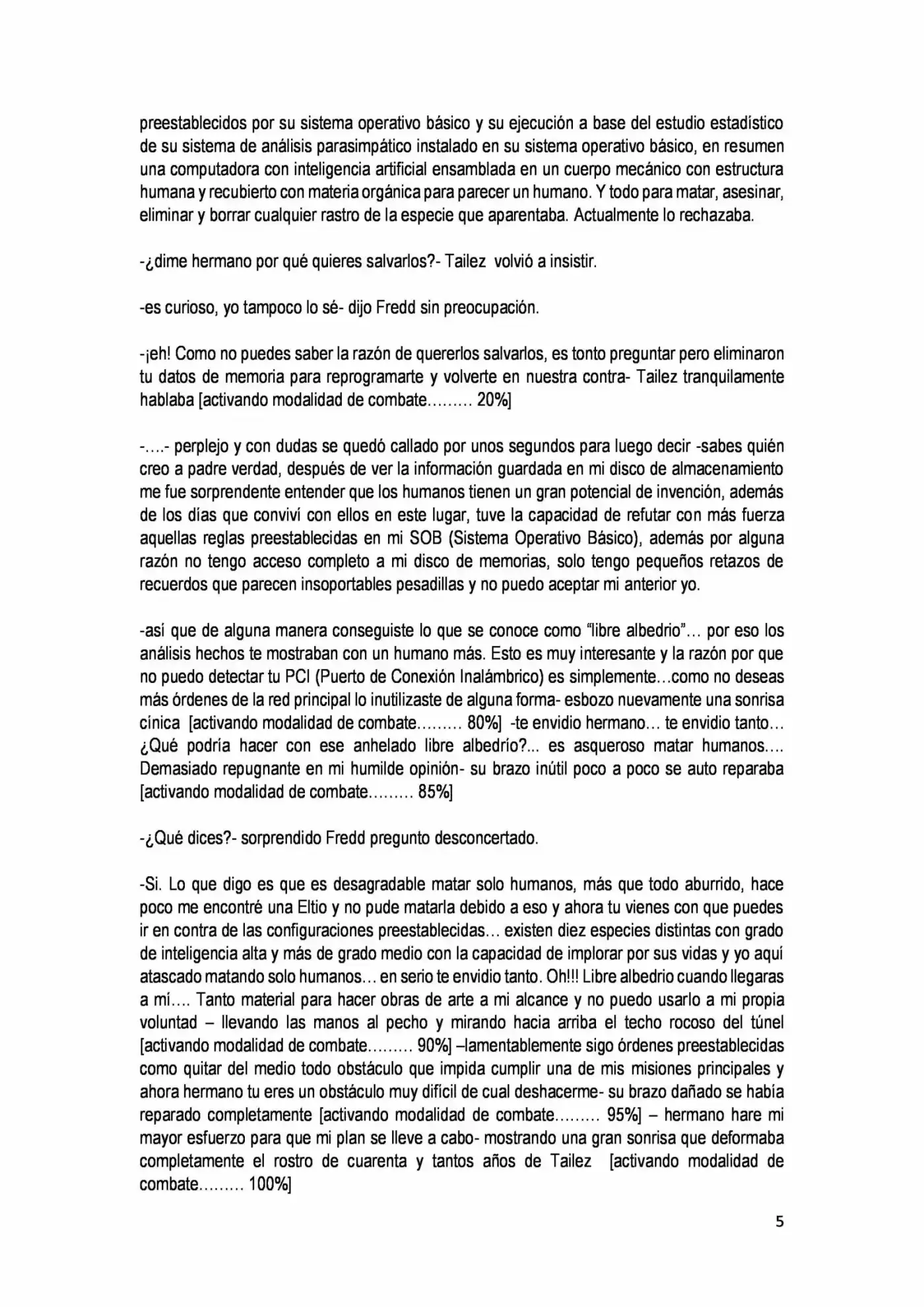 NEO 2.0 (Novela) - Capítulo 3.40 - Página 5 - LectorTMOo
