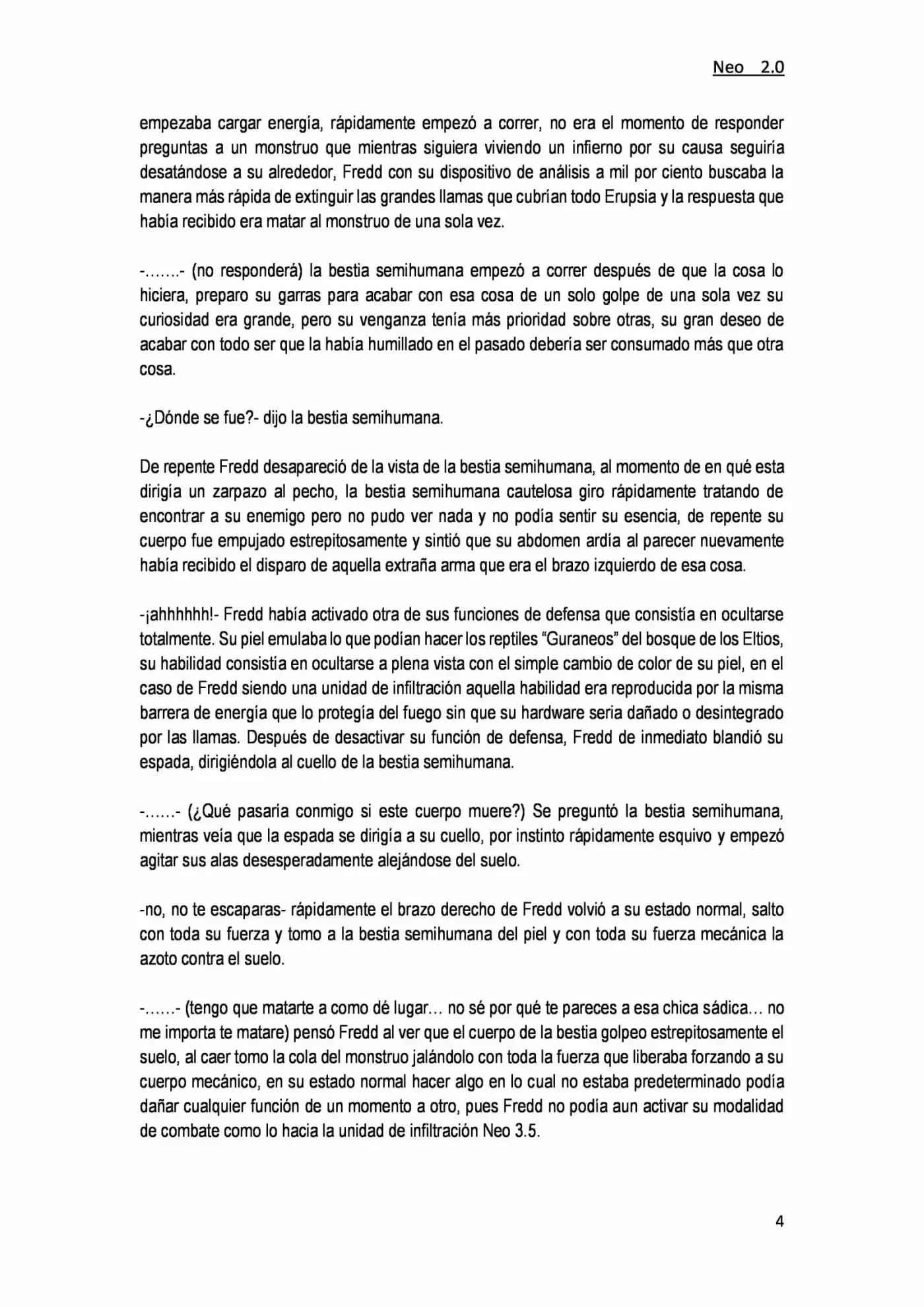 NEO 2.0 (Novela) - Capítulo 5.30 - Página 4 - LectorTMOo