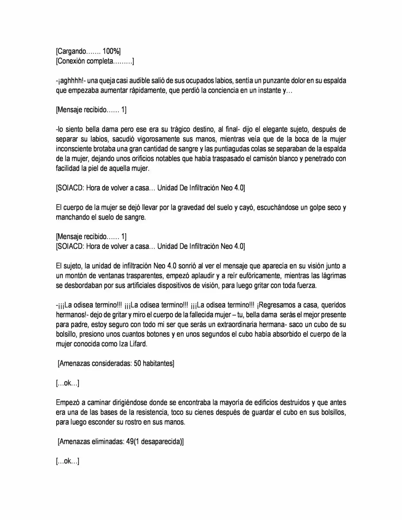 NEO 2.0 (Novela) - Capítulo 6.20 - Página 5 - LectorTMOo