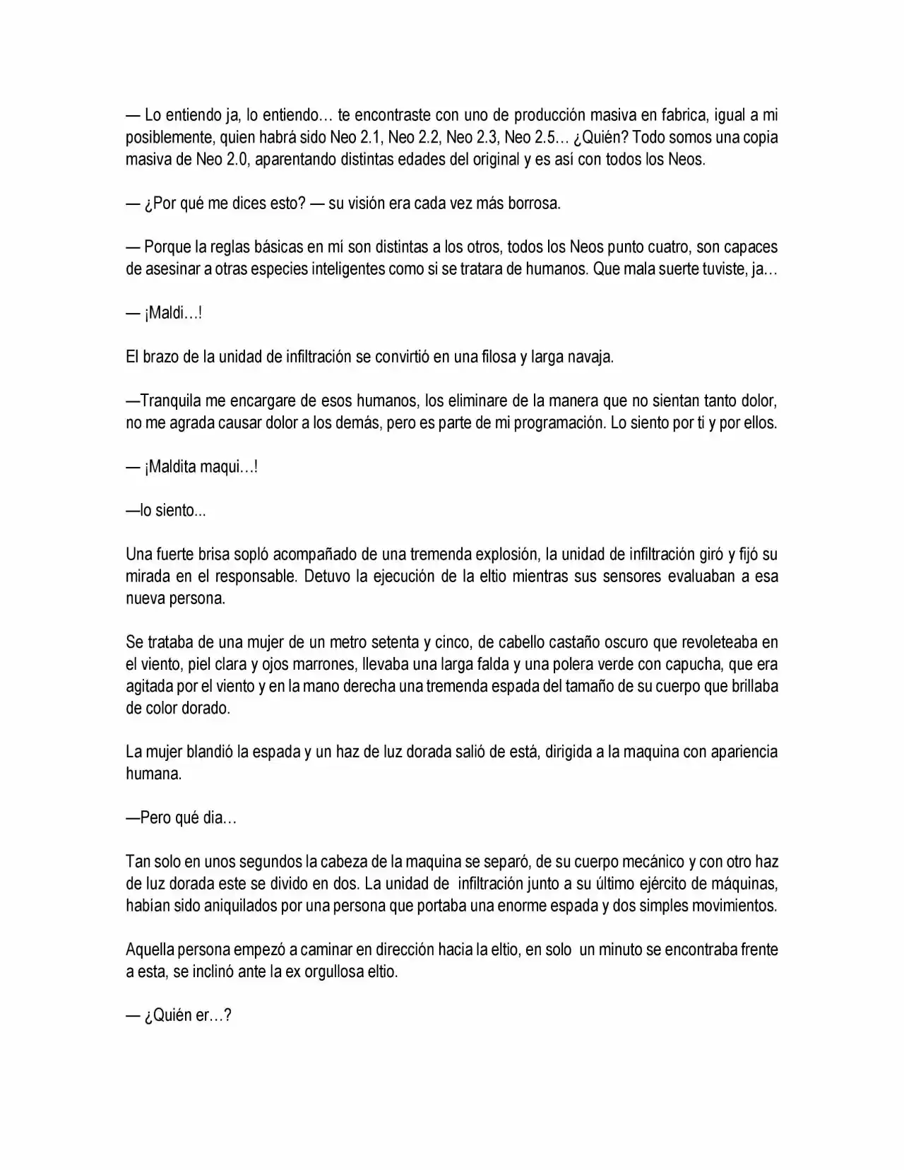 NEO 2.0 (Novela) - Capítulo 9.80 - Página 4 - LectorTMOo