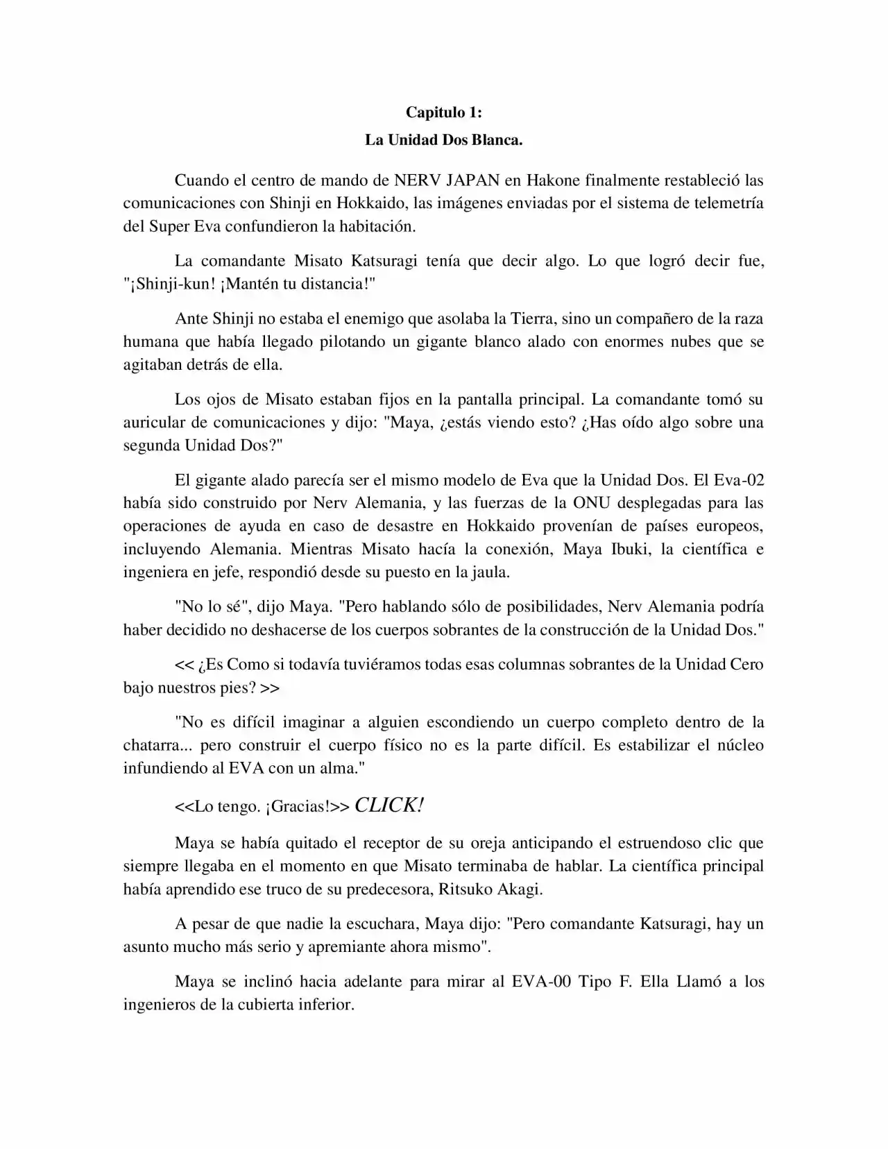 Neon Genesis Evangelion: Anima Vol. 2 (Novela) - Capítulo 1 - Página 14 - LectorTMOo
